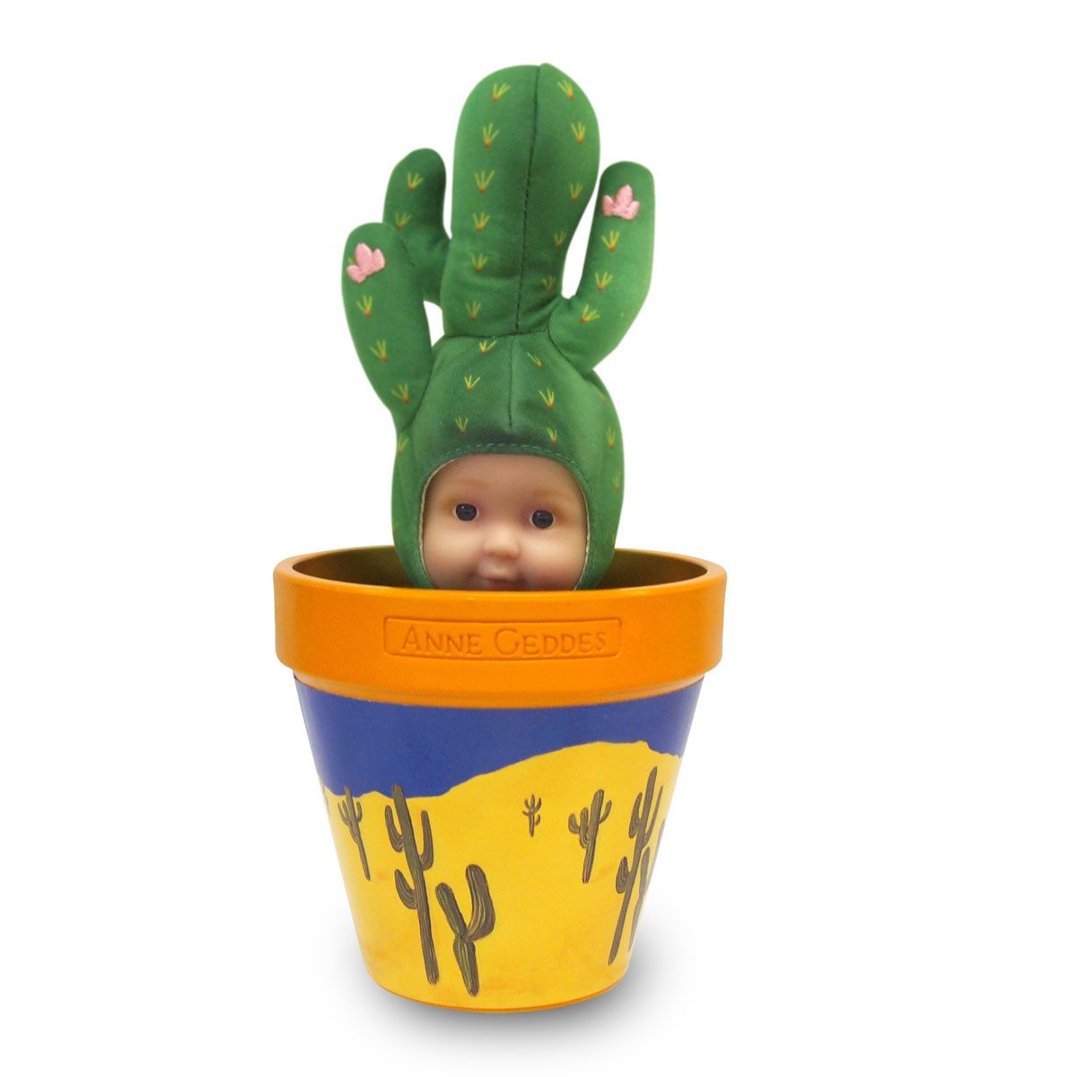 ANNE GEDDES Babypuppe Cactus im Pot -23cm- (1-tlg)