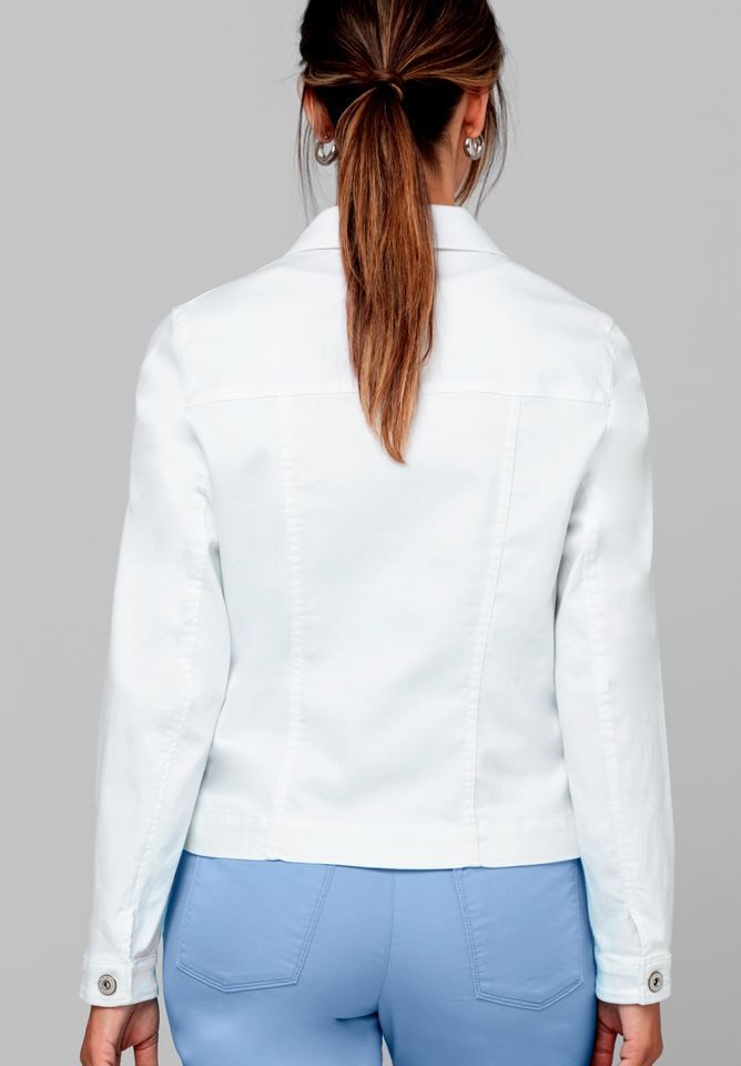 bianca Jeansjacke – Weiße Denimjacke mit günstig online kaufen