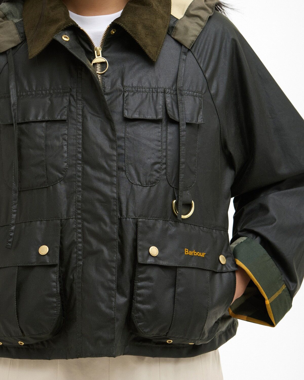 Barbour Allwetterjacke Wachsjacke Liza günstig online kaufen