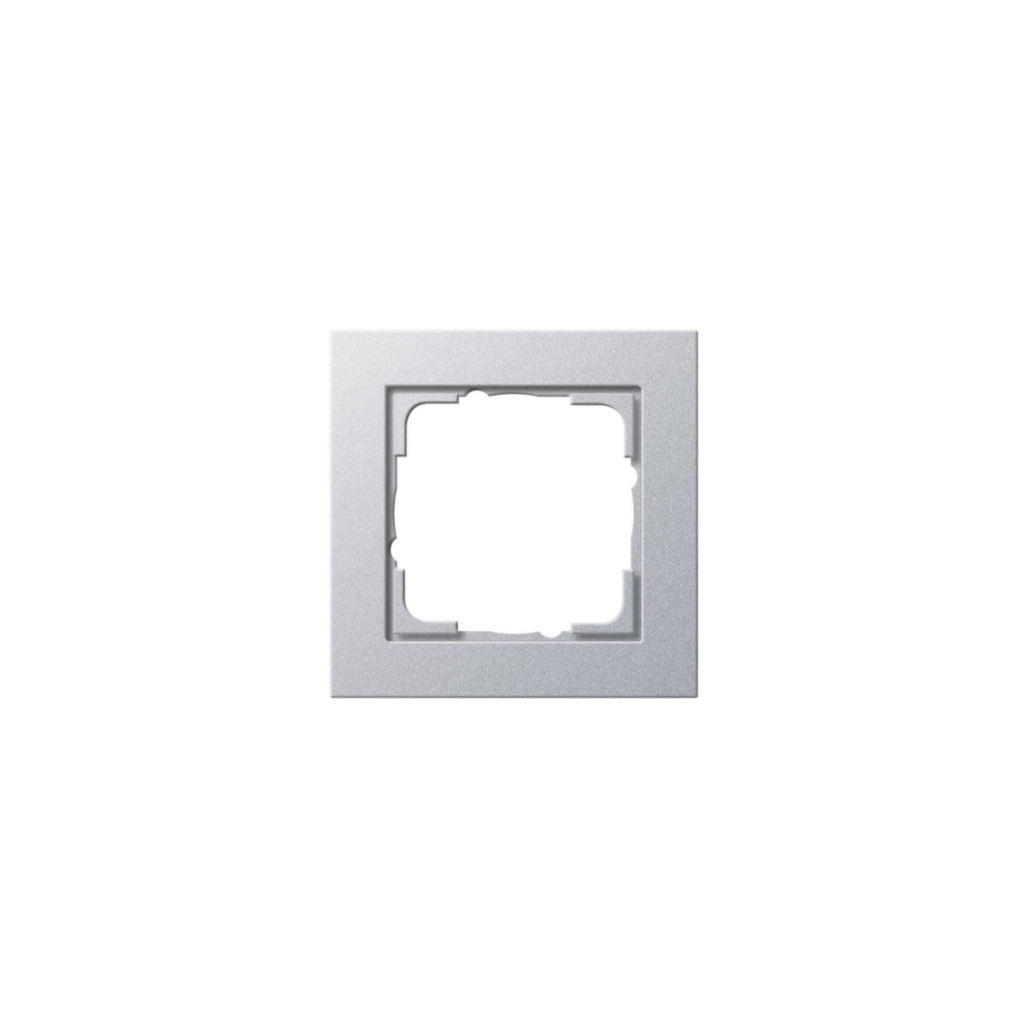 GIRA Abdeckplatte Gira Abdeckrahmen 1f. alu bruchsicher 021125