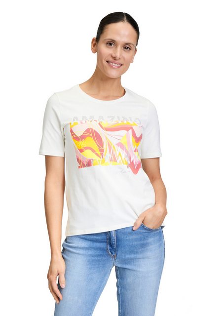 Betty Barclay Kurzarmshirt Betty Barclay Basic Shirt mit Placement (1-tlg) günstig online kaufen