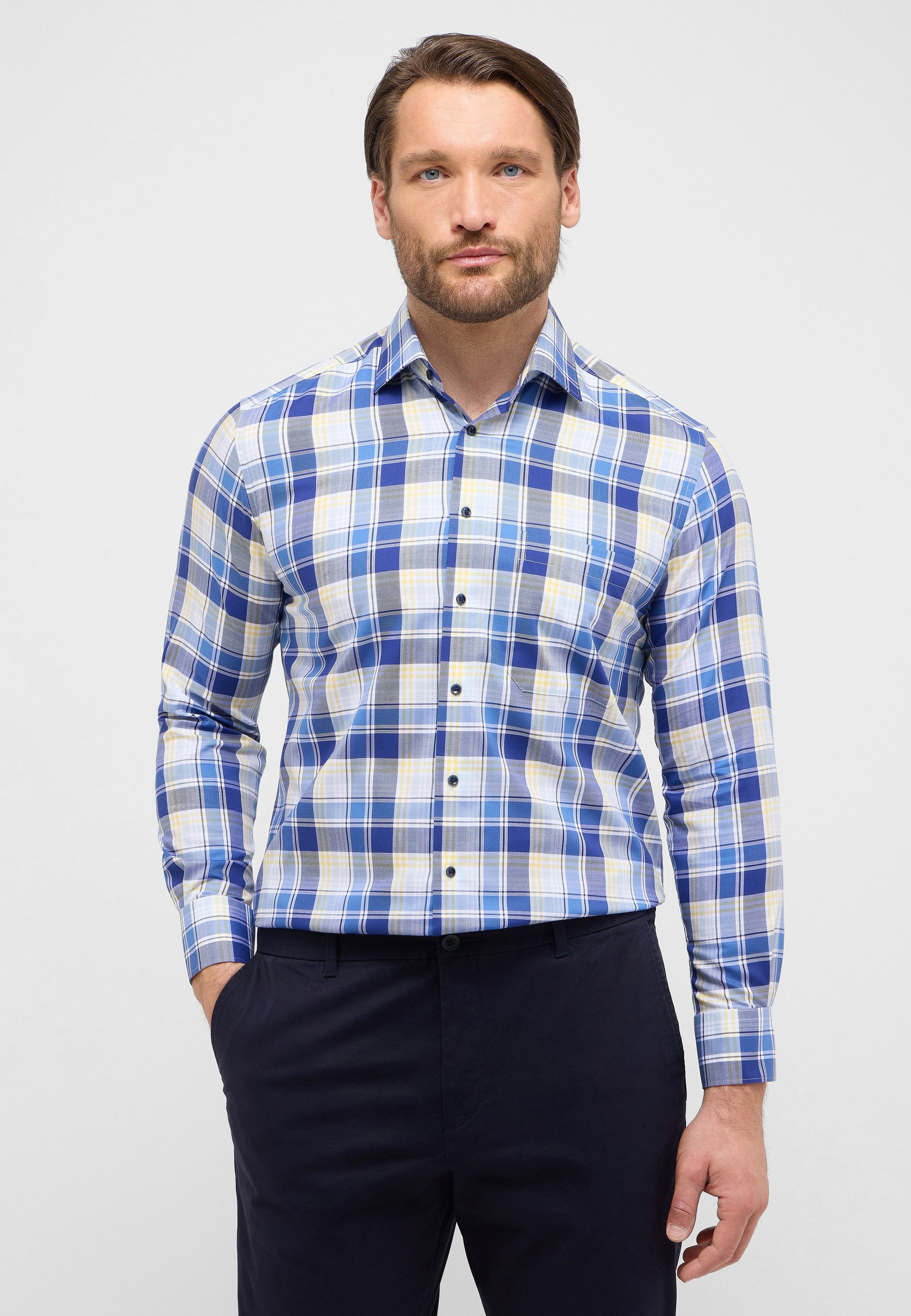 Eterna Langarmhemd COMFORT FIT NON IRON günstig online kaufen