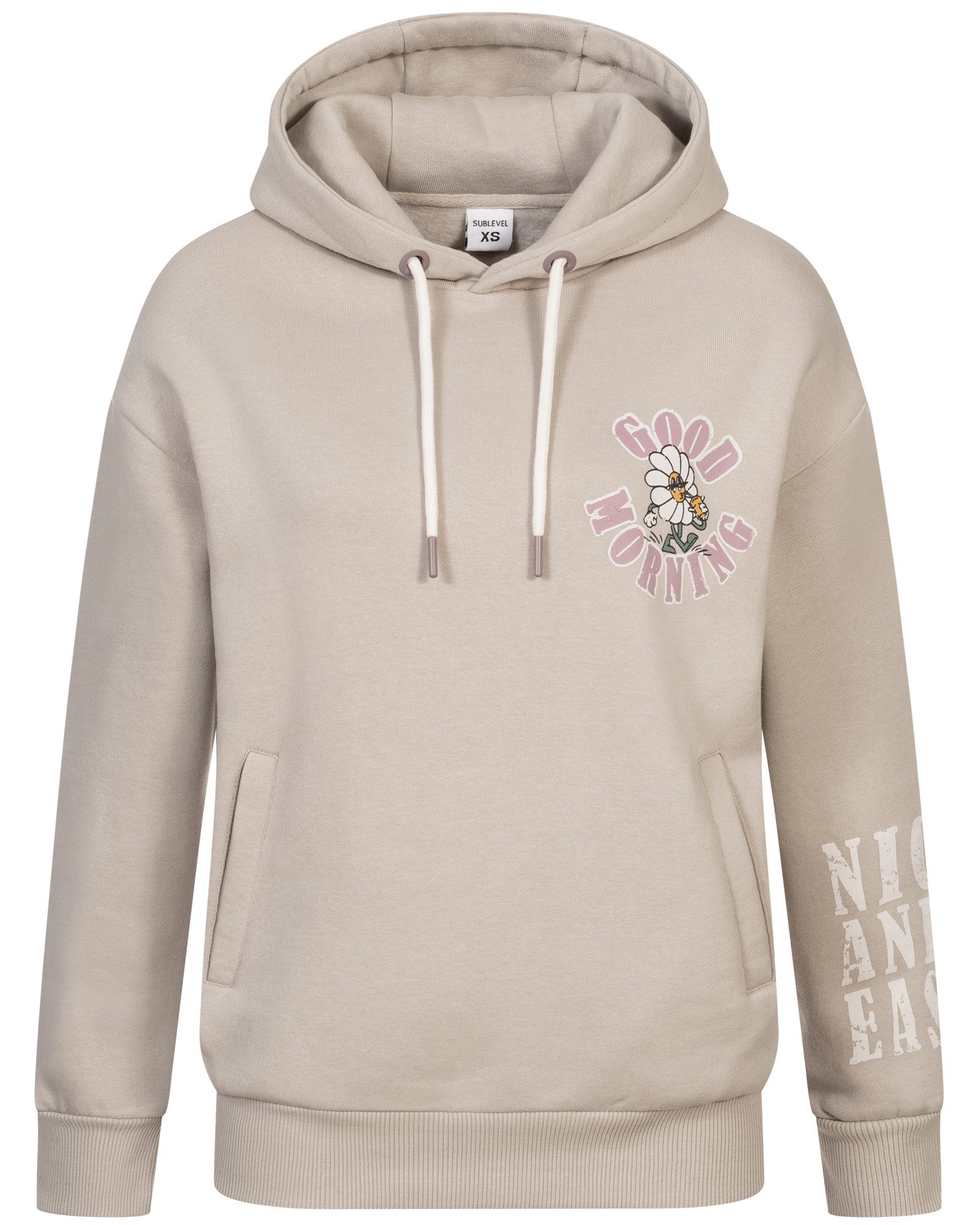 SUBLEVEL Hoodie Hoodie Sweater Kapuzenpullover Übergangs günstig online kaufen