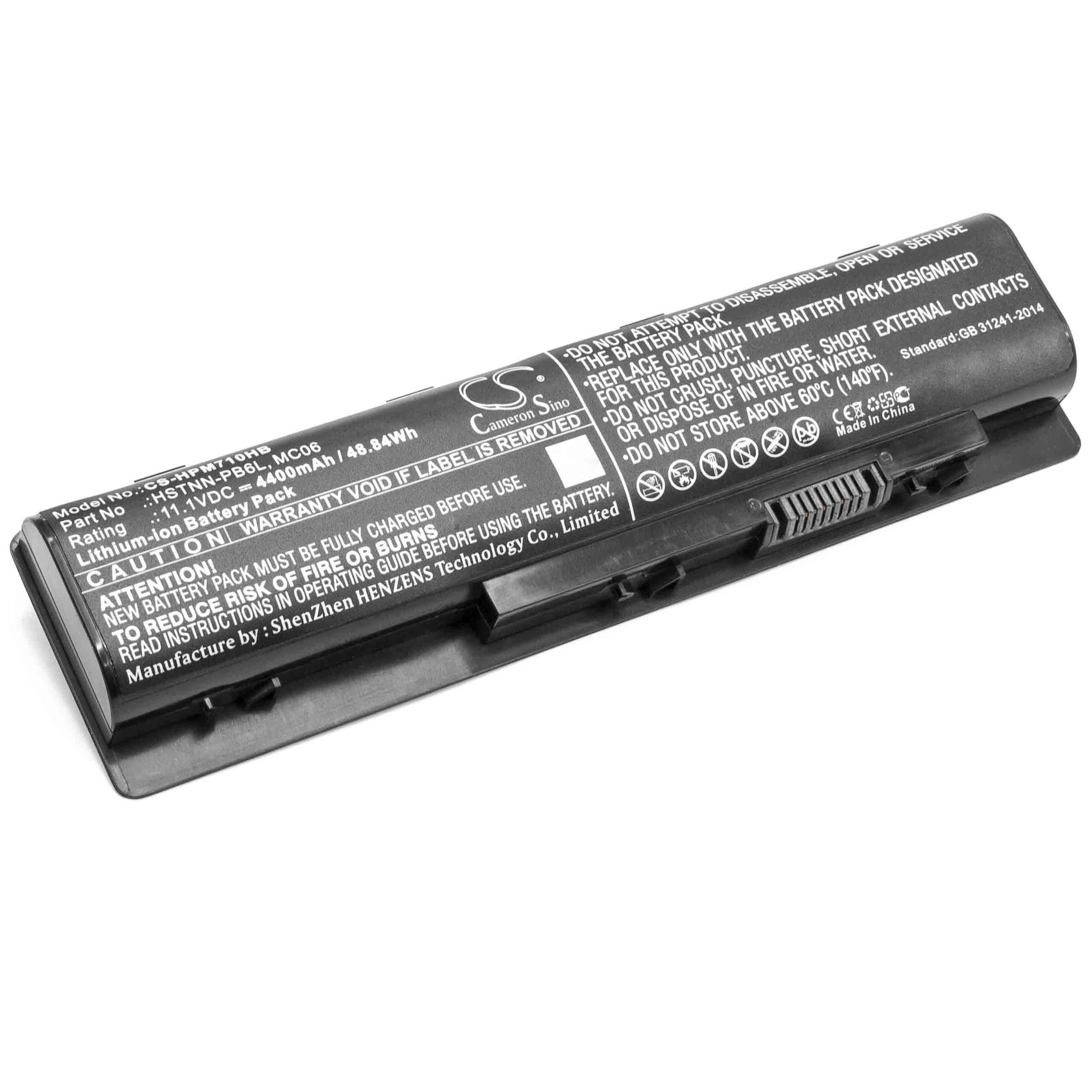 vhbw passend für HP Envy 15-AE104nf, 15-AE104ng, 15-AE104no, 15-AE105la, Laptop-Akku 4400 mAh