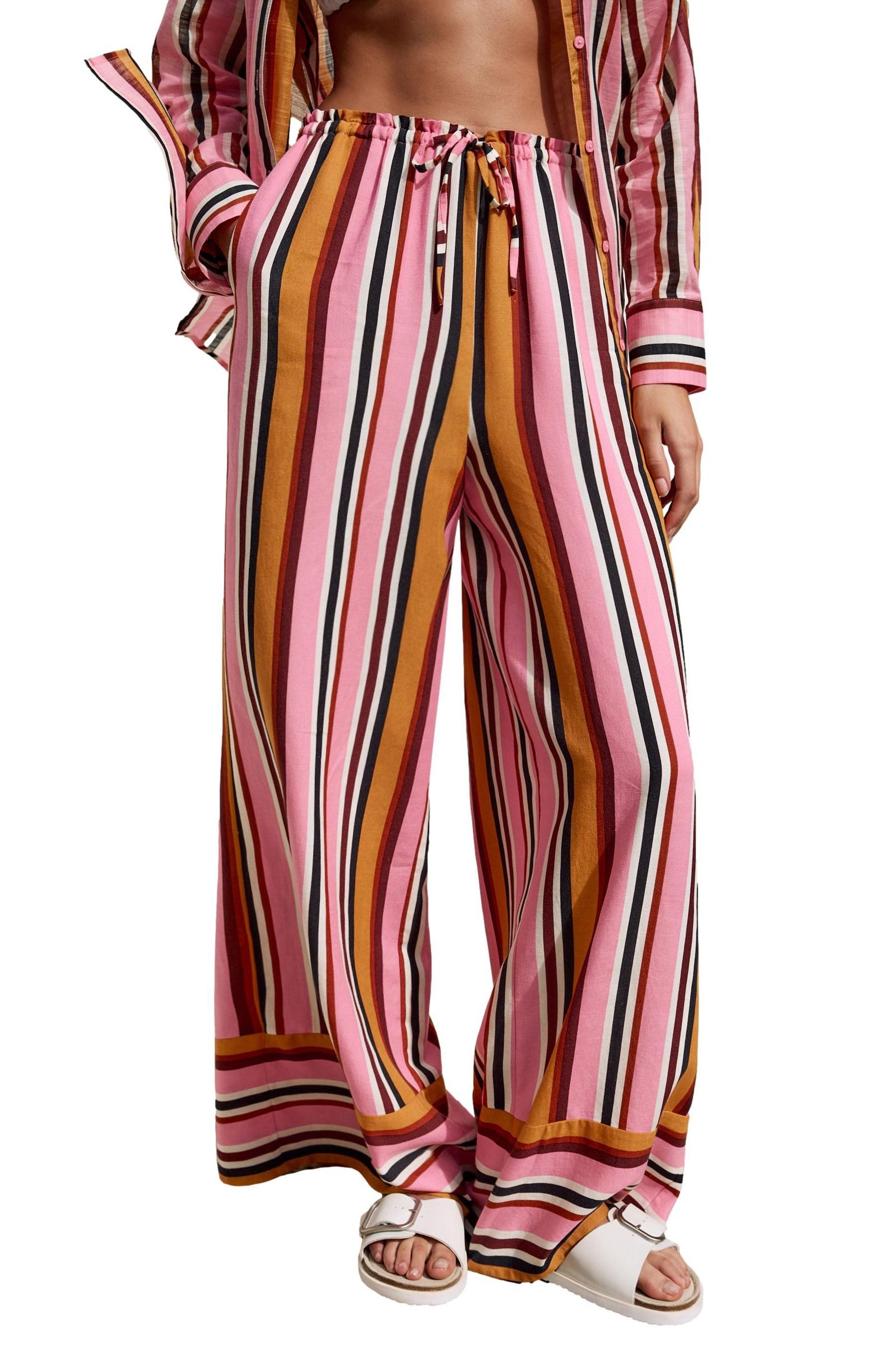 Next Palazzohose Hose mit weitem Bein und Leinenanteil (1-tlg) günstig online kaufen