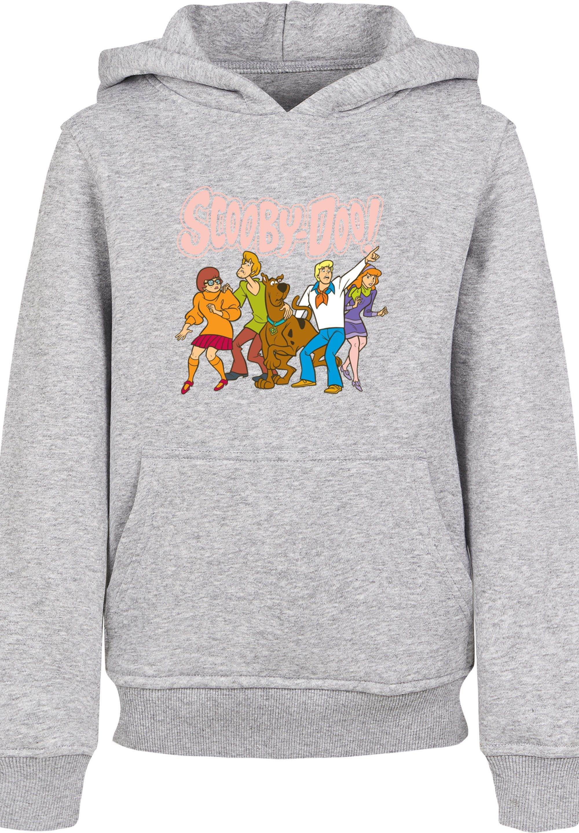 Merch,Jungen,Mädchen,Bedruckt F4NT4STIC Scooby heather grey Classic Group Unisex Kinder,Premium Doo Sweatshirt