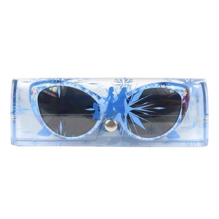 Disney Frozen Sonnenbrille Elsa Mädchenbrille mit praktischem Etui und 100% UV Schutz