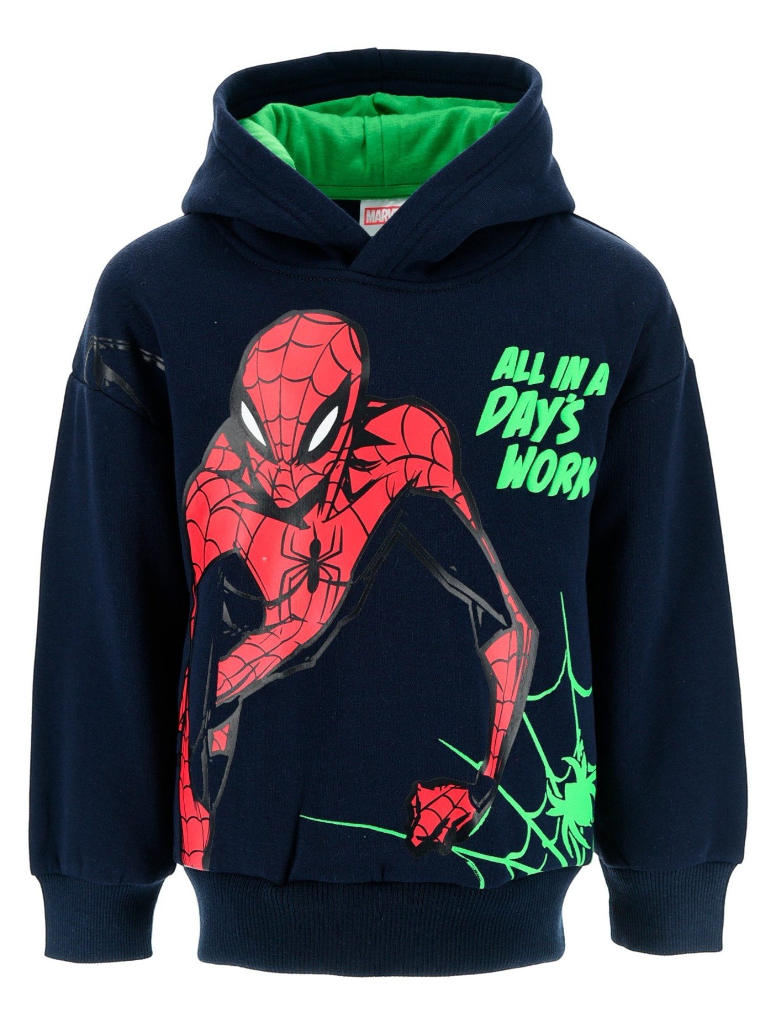 Spiderman Hoodie Marvel Jungen Kapuzenpullover Größe 98 -128 cm