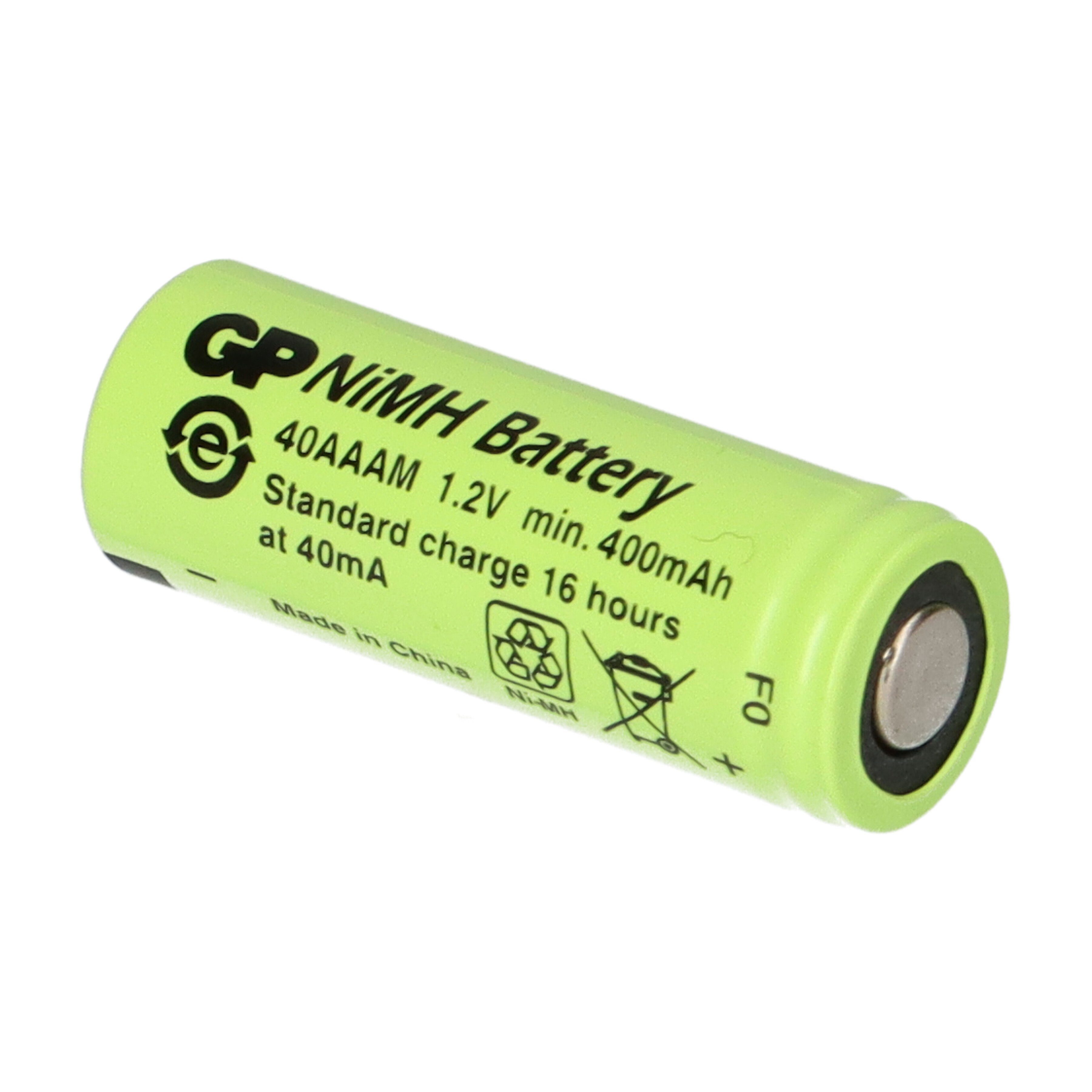 Batteries 400mAh AAA Akku / Akku 2/3 1,2V GP40AAAM GP GP