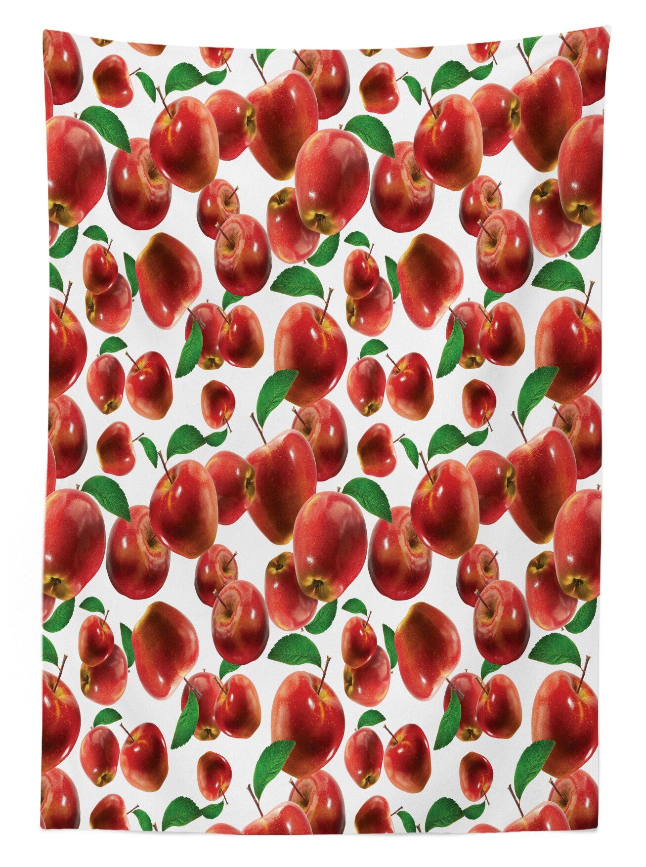 den Früchte Bereich Tischdecke Farbfest Apfel Abakuhaus Klare Herbst-Saison Außen geeignet Farben, Waschbar Für