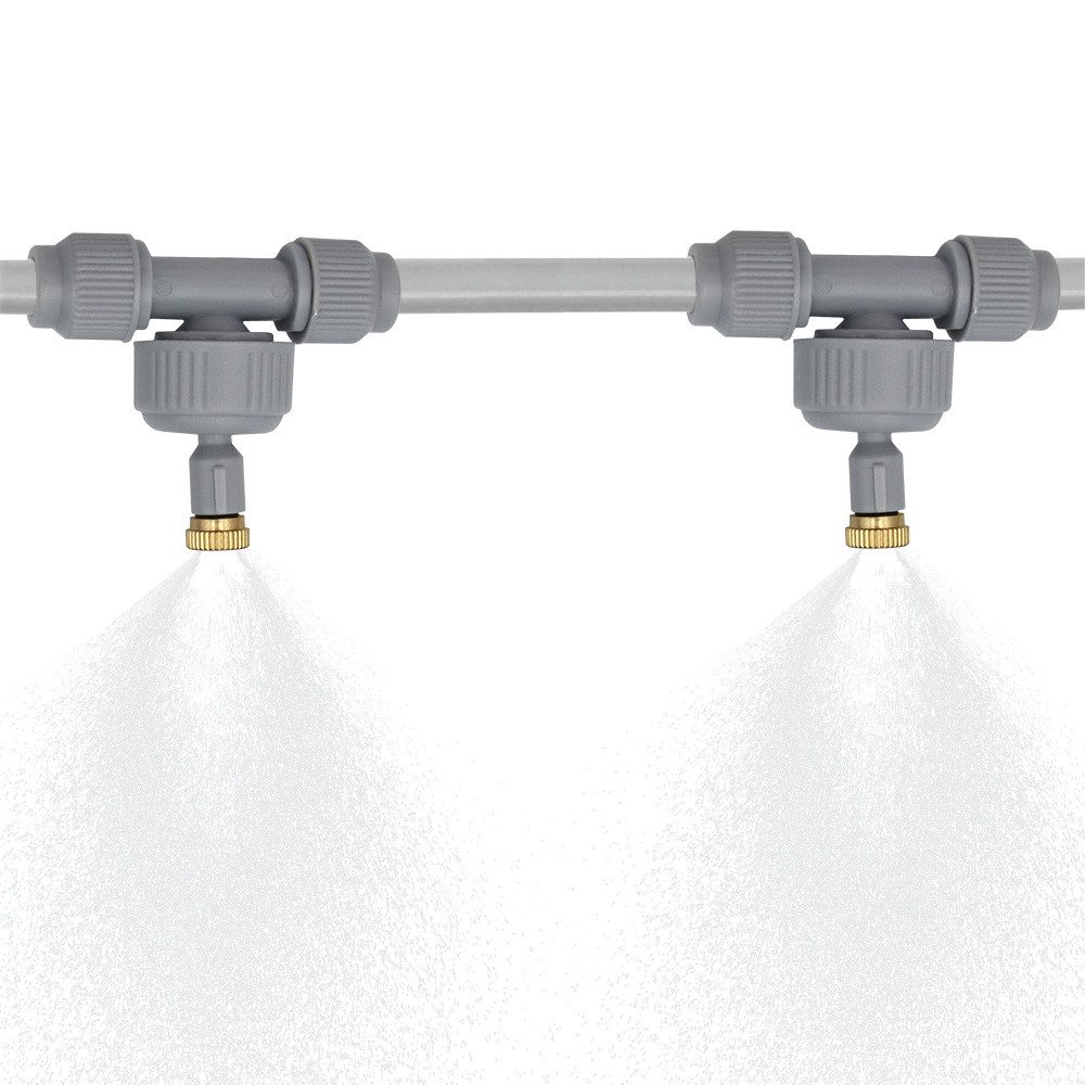 Flächenregner Sprühnebel Set 8m Bradas WHITE LINE