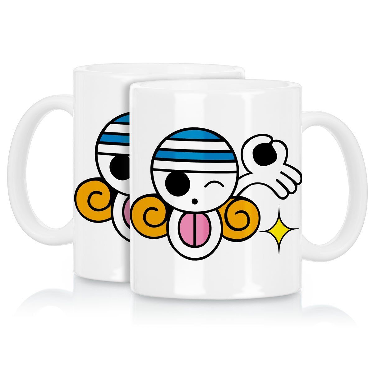 style3 Tasse, Tasse Roger D. japanisch Jolly Kaffeebecher Ruffy Keramik, Monkey Flagge piece Nami One