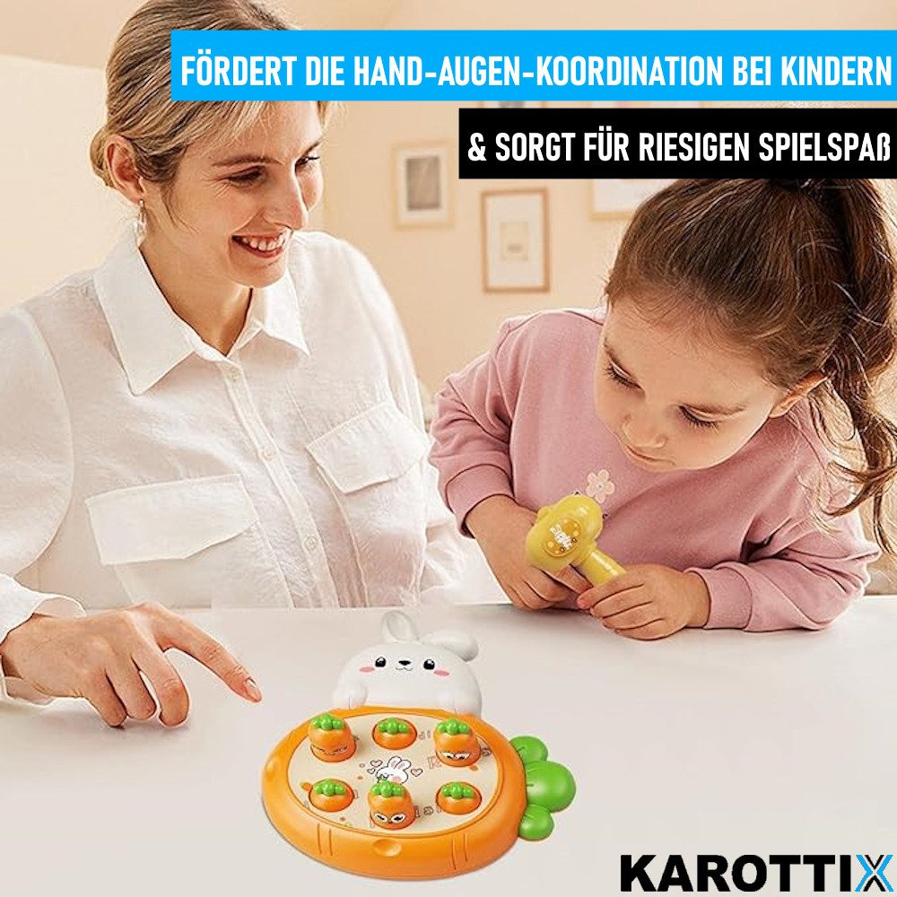 MAVURA Lernspielzeug KAROTTIX Schlagspiel Hase Karotte günstig online kaufen