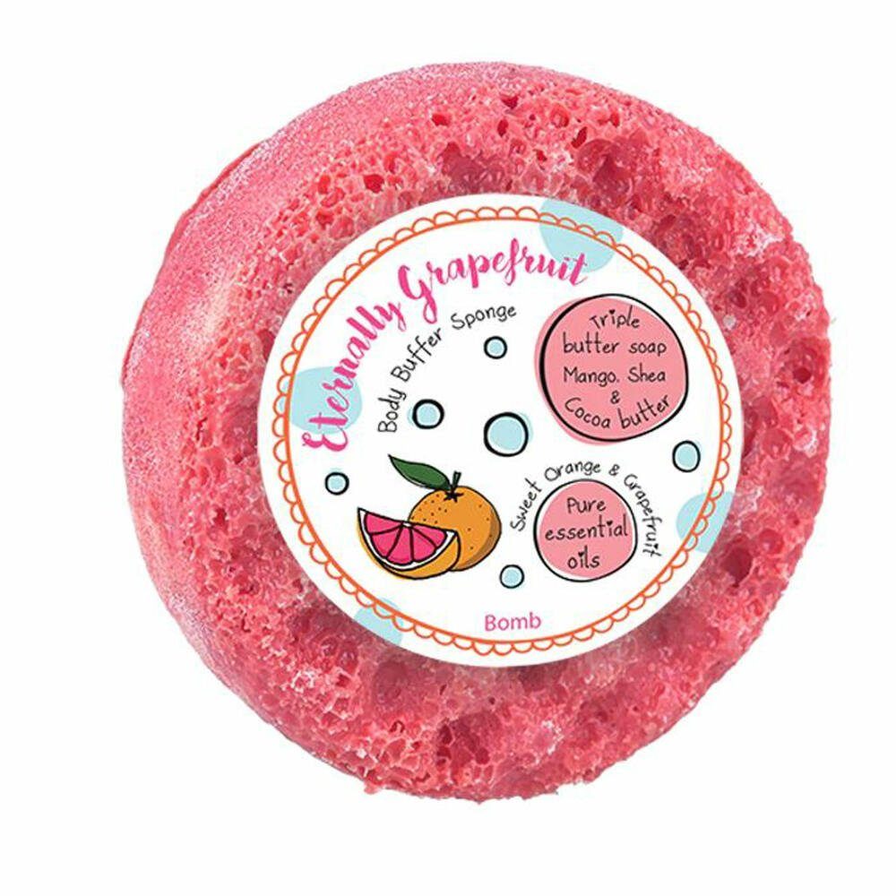 BOMB COSMETICS Duschschwamm Body Buffer Eternally Grapefruit mehr