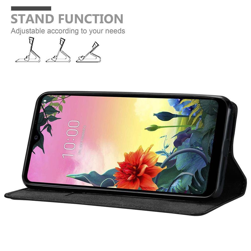 Cadorabo Handyhülle für LG K50S Hülle LG K50S, Hülle Schutzhülle mit Standfunktion, Magnetverschluss und Kartenfach