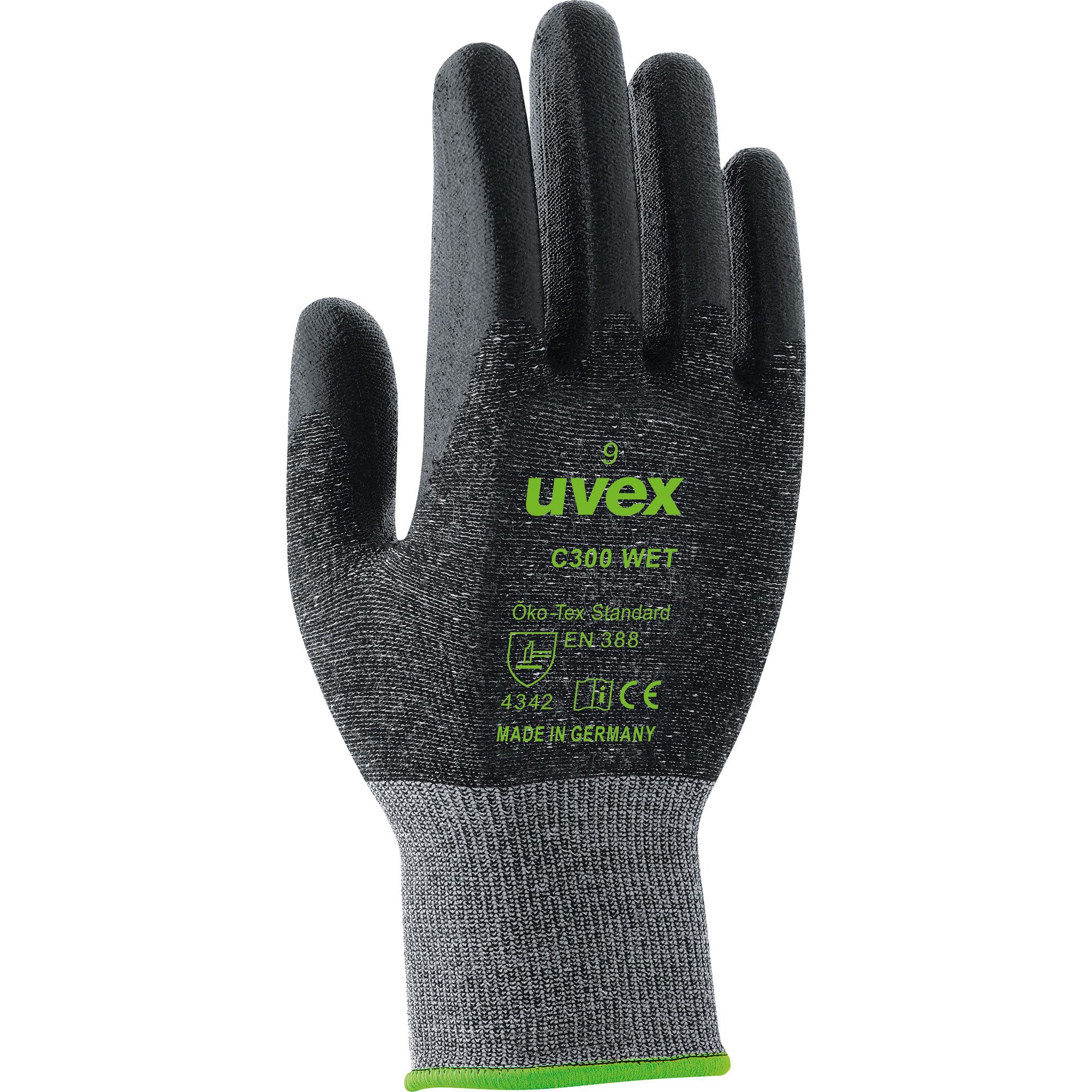 Uvex Nitril-Handschuhe Schutzhandschuh C300 wet 6054210 Gr. 10 nass Stufe3 1 Paar