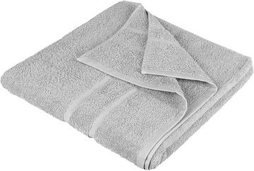 StickandShine Handtuch Handtücher Badetücher Saunatücher Duschtücher Gästehandtücher in Hellgrau zur Wahl 100% Baumwolle 500 GSM