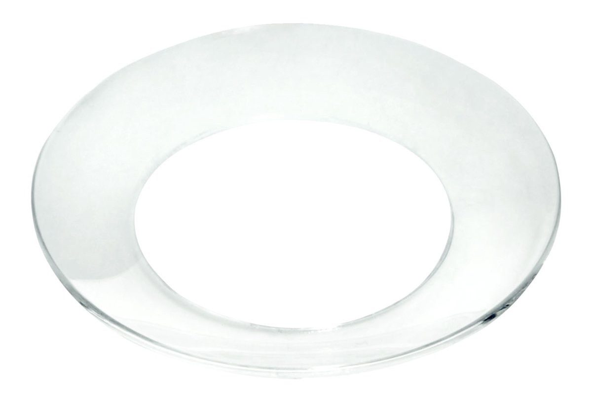 Holfeuer Crystal Design Spitzkerze Glas-Kerzenmanschette für Kerzen bis Ø 40 mm