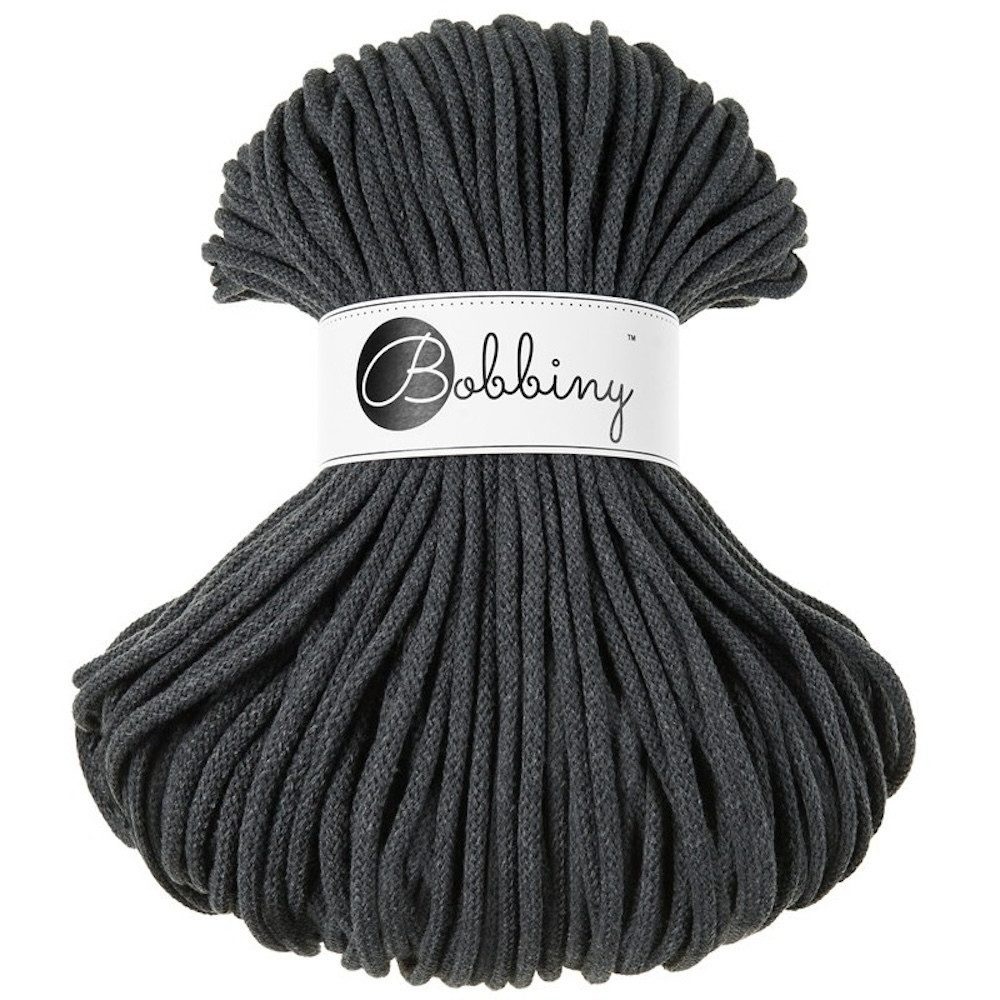 Bobbiny Bobbiny 5 mm Premium Flechtkordel 100 m Häkelwolle, 100 m (Baumwoll-Kordel - ideal für Häkel- und Makramee-Projekte), 500 g