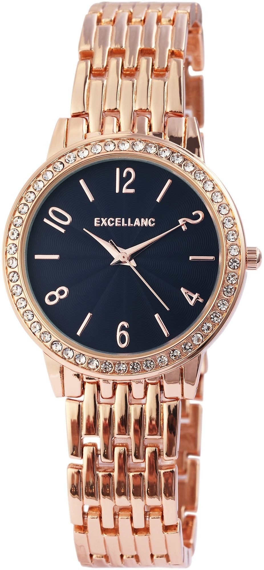 EXCELLANC Quarzuhr EX0328 Excellanc Damenuhr mit Metallband, Damenuhr Metal günstig online kaufen