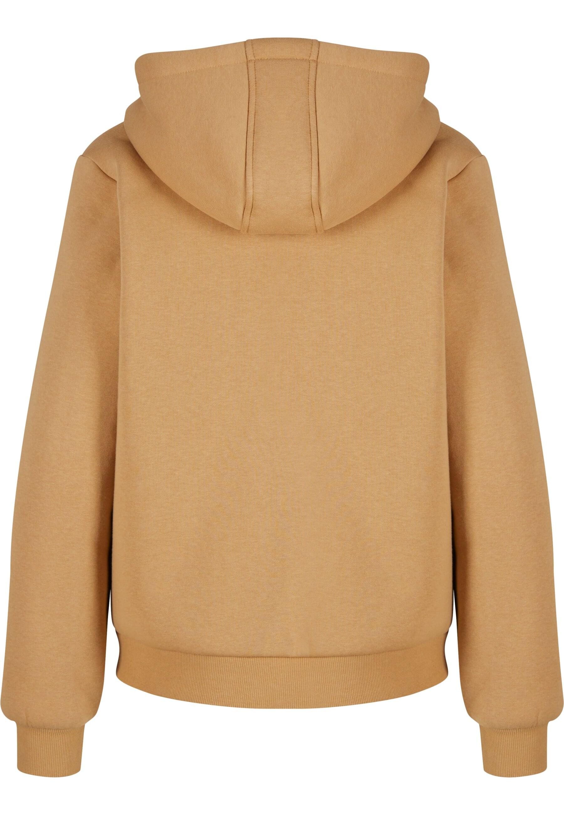 URBAN CLASSICS Sweatjacke "Urban Classics Ladies Bonded Sherpa Zip Hoody" günstig online kaufen