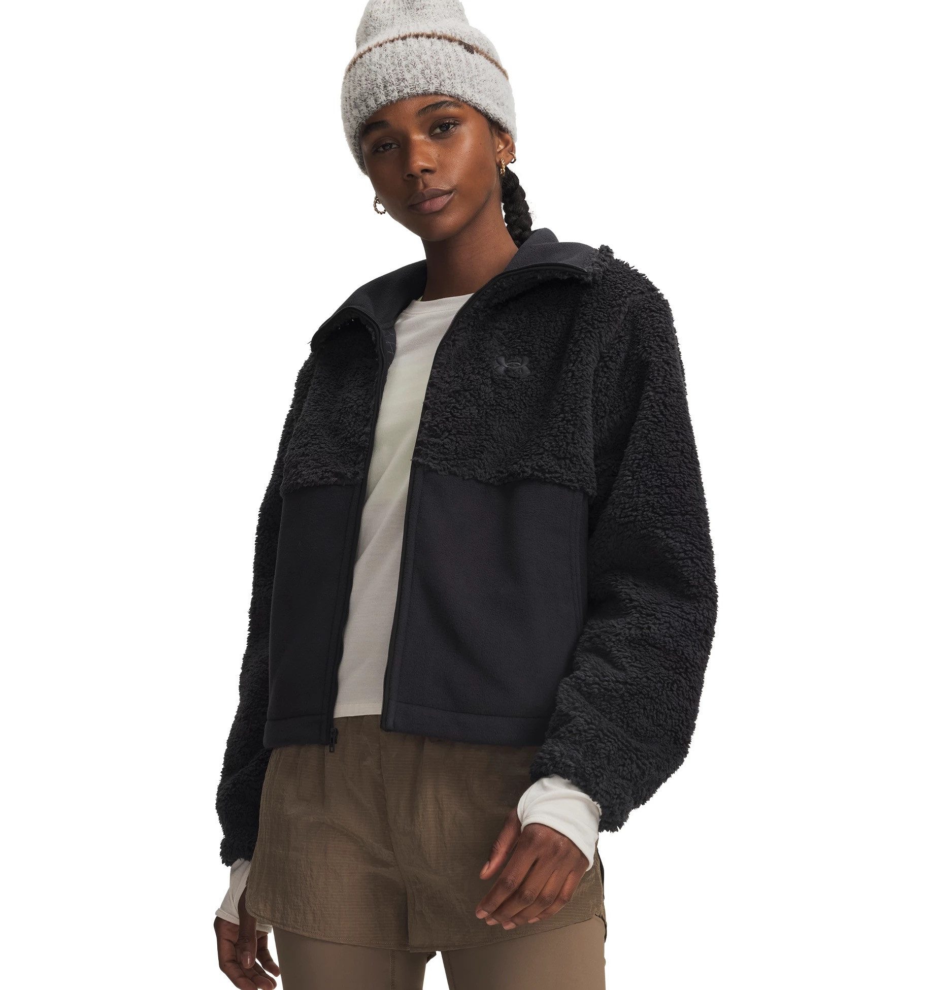 Under Armour® Sweatshirt W BASECAMP FLEECE FZ für Erwachsene, mit sportlichem Stil, aus Polyester