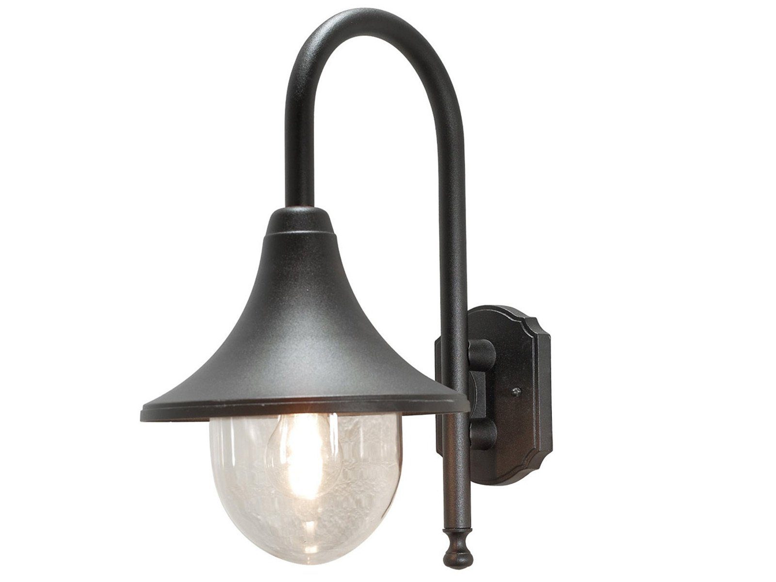 KONSTSMIDE LED Außen-Wandleuchte, LED wechselbar, warmweiß, günstig online kaufen