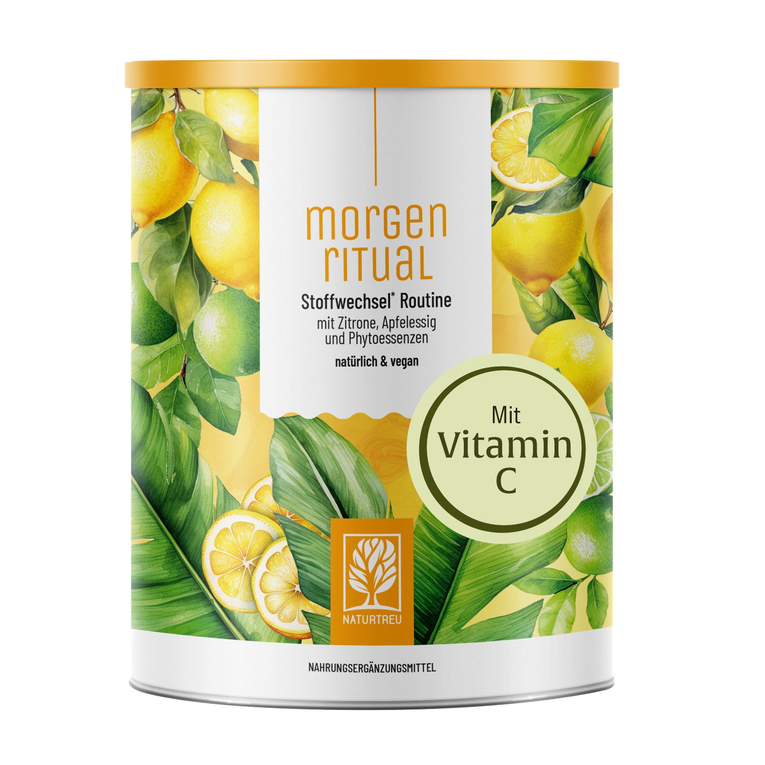 Naturtreu MORGENRITUAL Pulver, 1 er, Koffeinfrei, 100% vegan, laborgeprüft