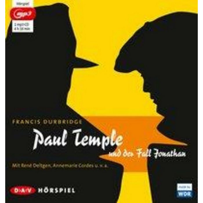 Der Audio Verlag Hörspiel Paul Temple und der Fall Jonathan