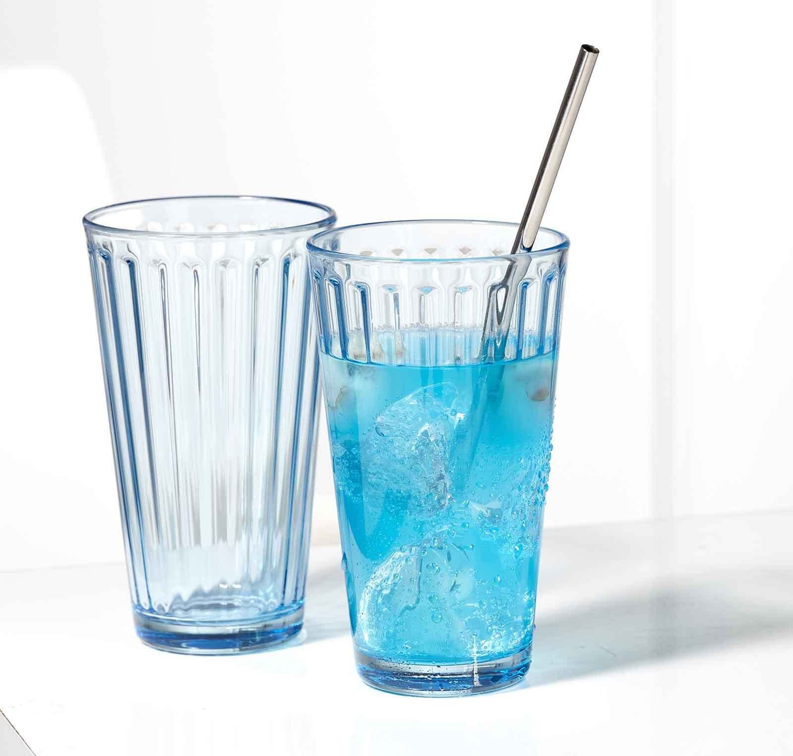 ml Breker Glas & 6er Set, Blau Ritzenhoff Glas Lawe Trinkgläser 400
