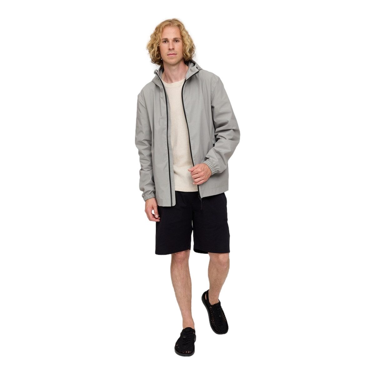 MAZINE Blouson Mazine Technical Rain Jacket Recycled Fabric - Herren Regenjacke