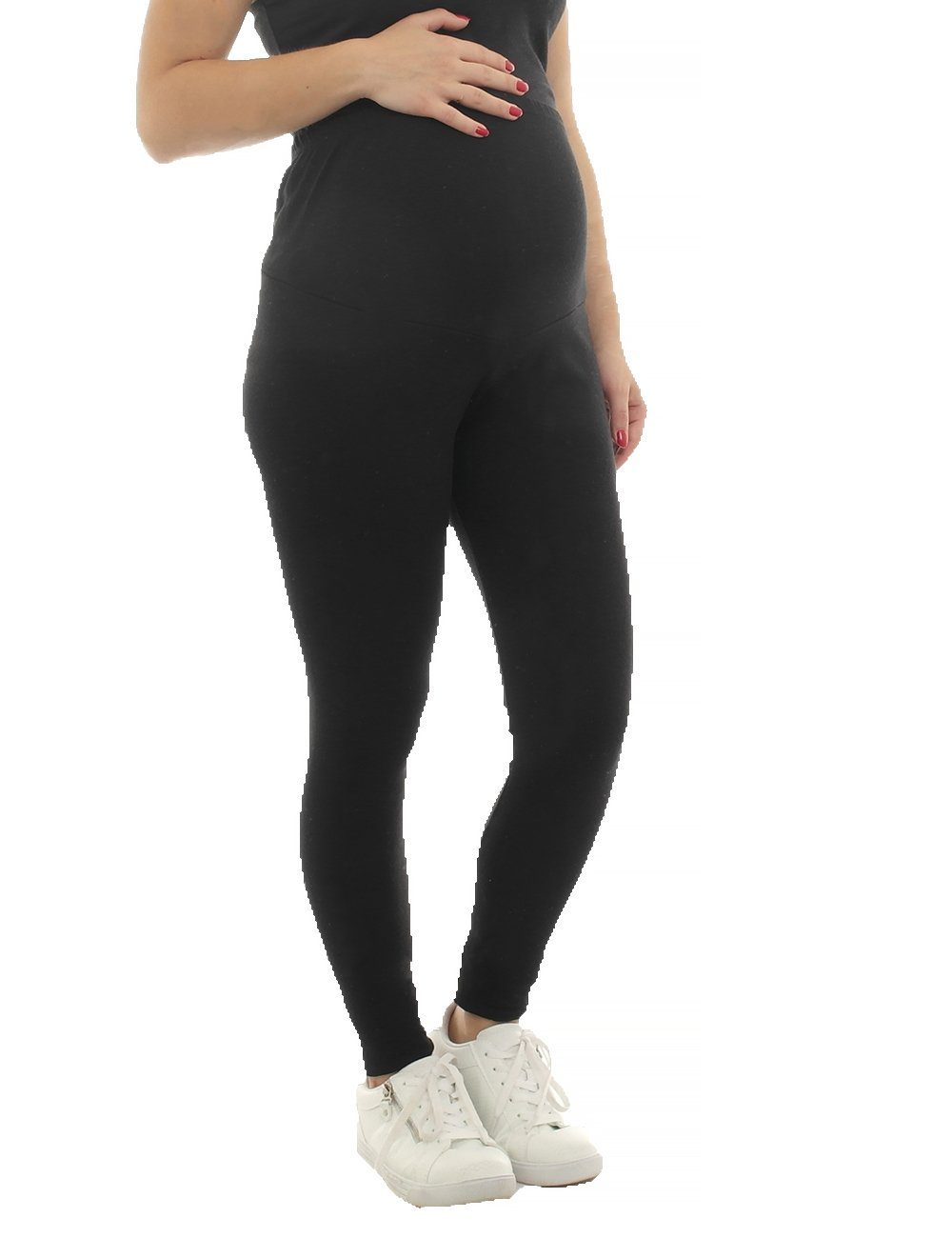 Umstandsleggings Umstand Leggings Thermo Fleece innen Hose lang