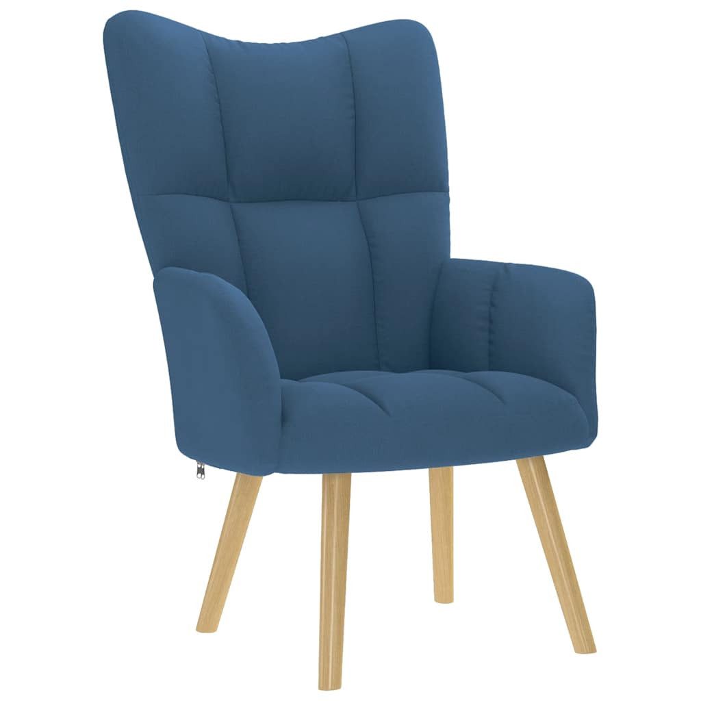 vidaXL Sessel Relaxsessel Blau Stoff (1-St) günstig online kaufen