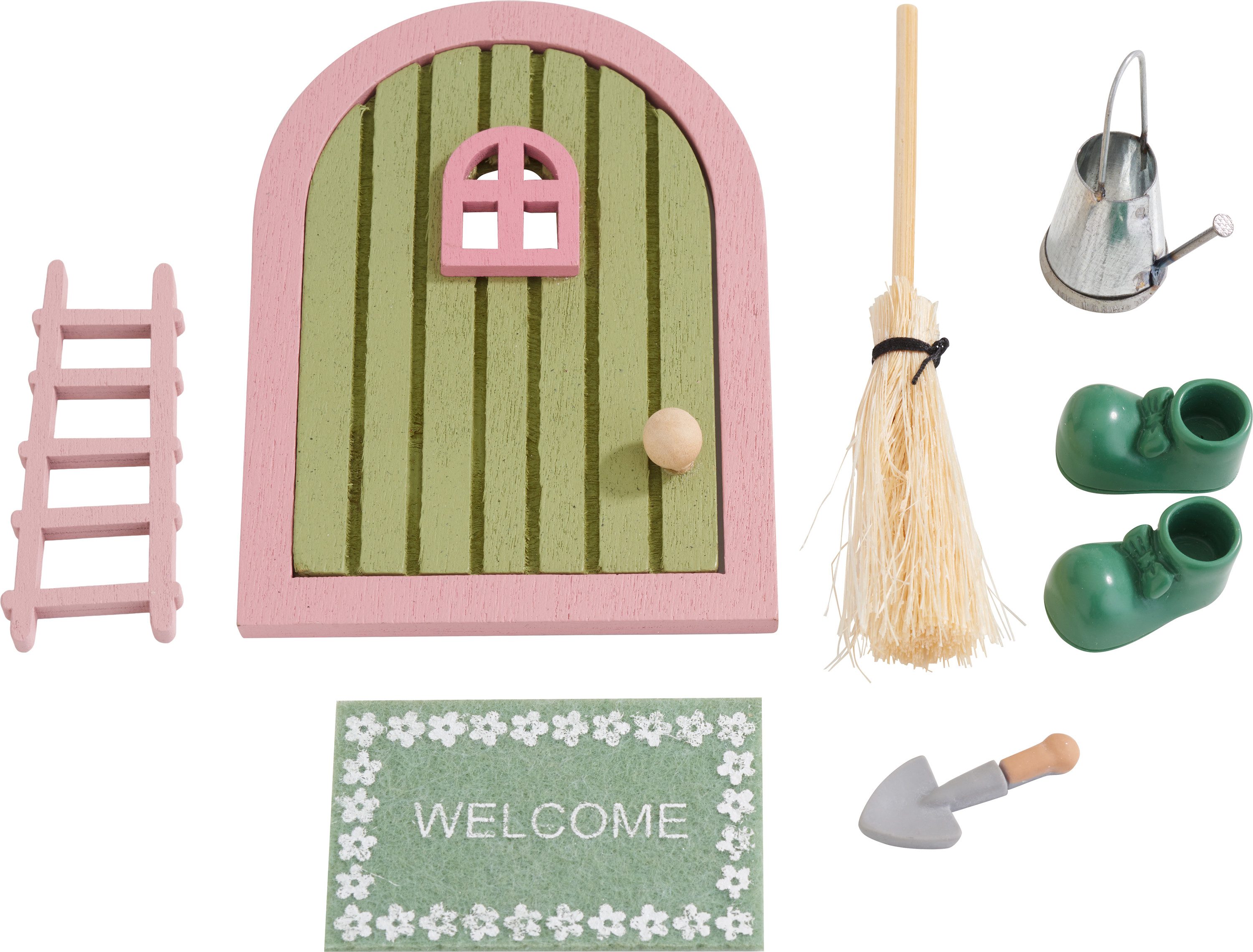 VBS Dekofigur Miniatur Tür-Set Frühling (6 St)