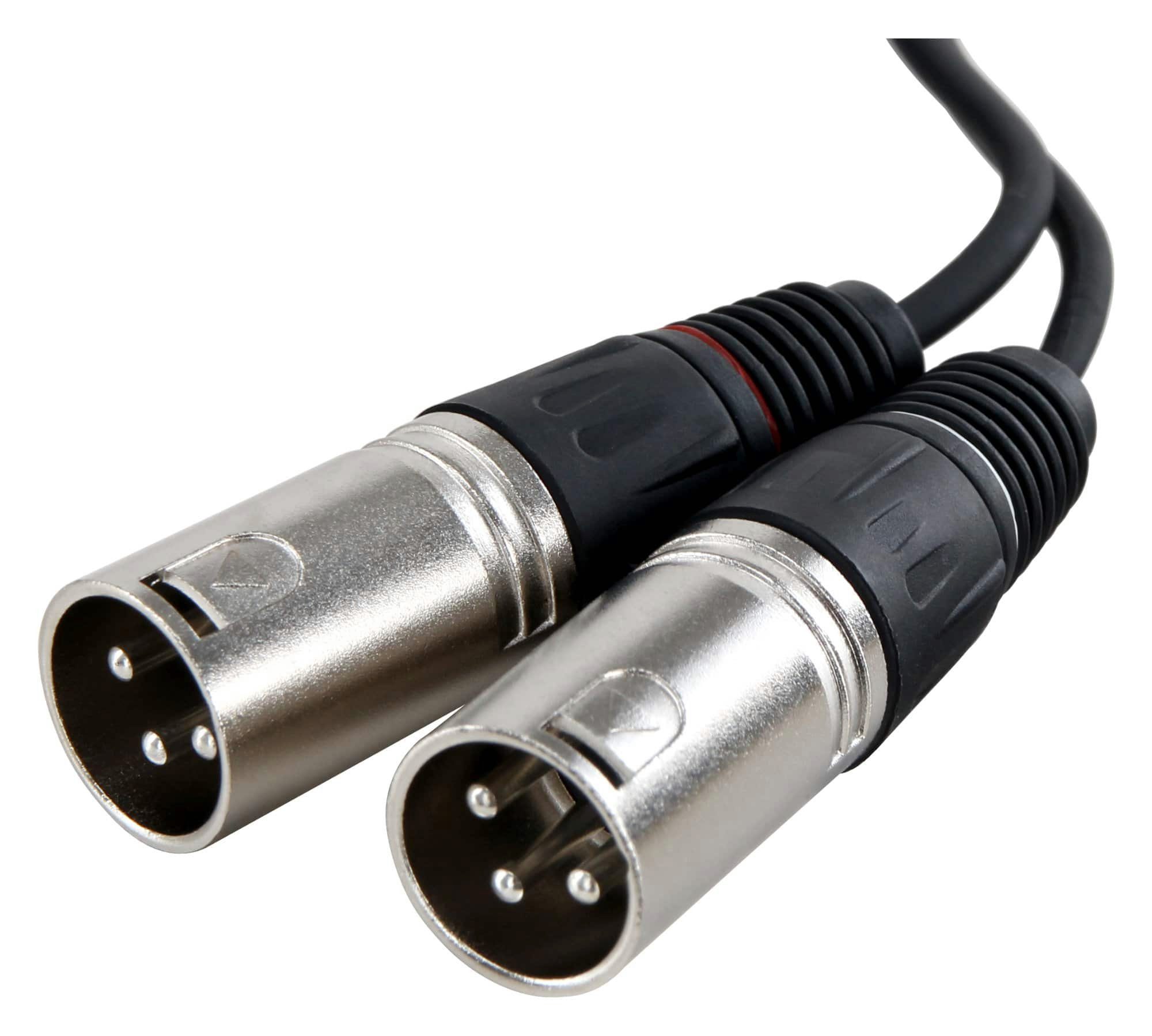 Pronomic Audio Noise Eliminator Kabel Klinke/XLR - Entstörkabel Audio-Kabel, XLR Stecker, Klinkenstecker 3,5 mm Stereo (150 cm), Ein- und Ausgang unsymmetrisch – Bild 4 von 5