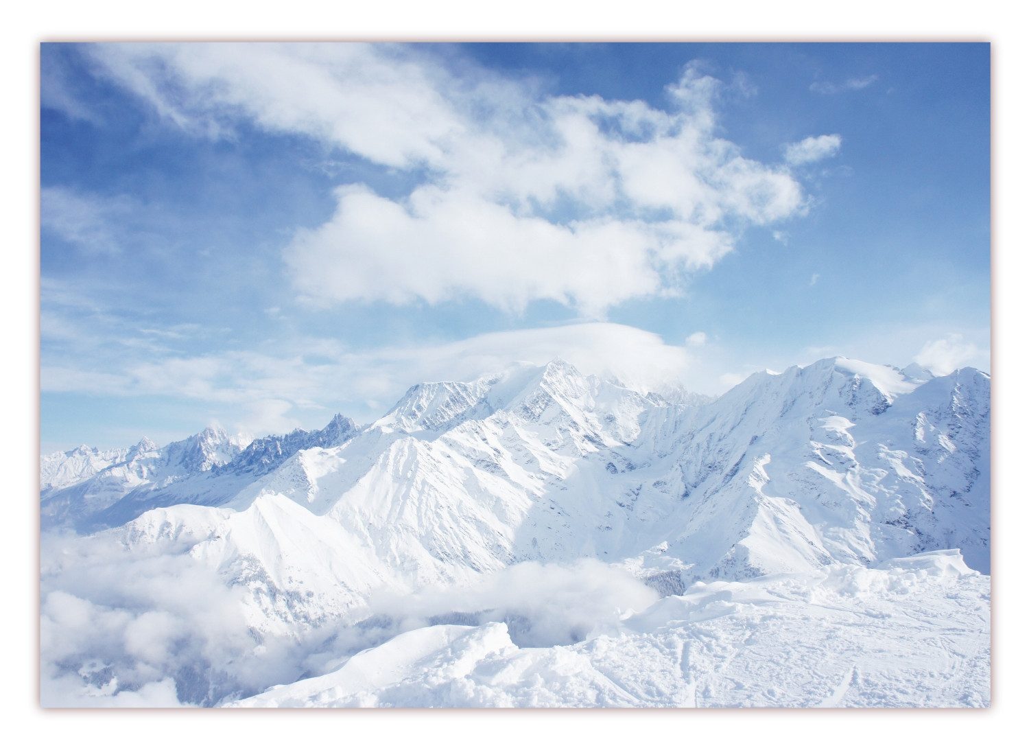 LYSCO Poster XXL Plakat Winter, Winterlandschaft, günstig online kaufen