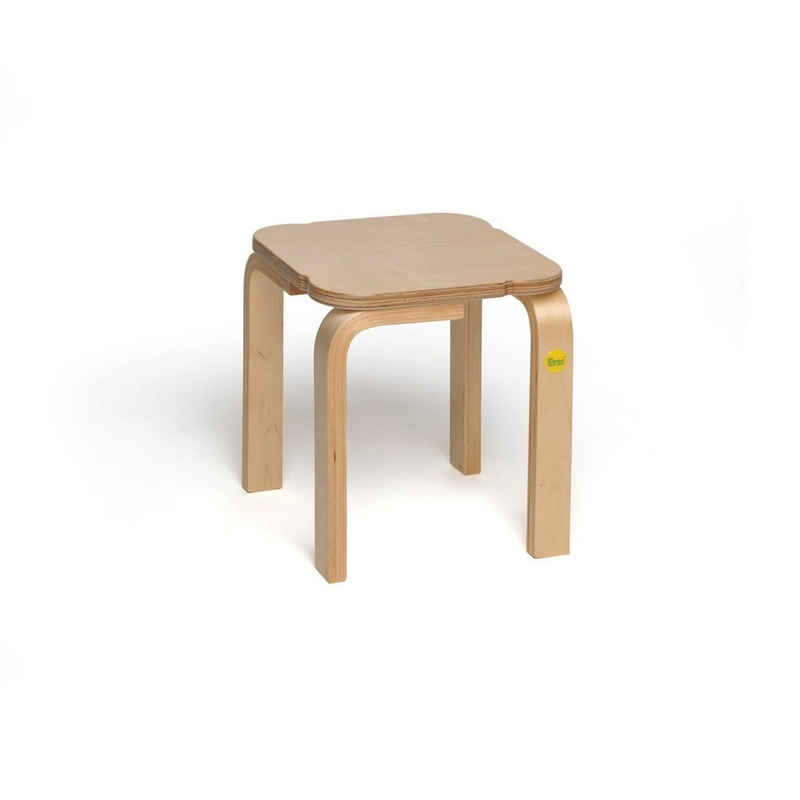 Erzi® Kinderhocker, Hocker 30 aus Formholz, sehr stabil, stapelbar