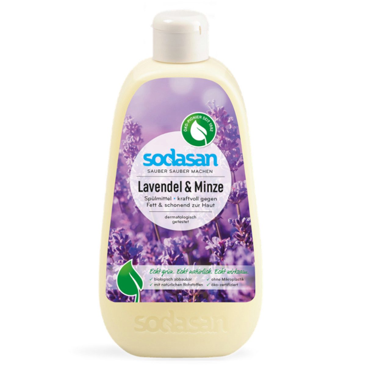 SODASAN Spülmittel Lavendel u. Minze 0.5 Liter Geschirrspülmittel