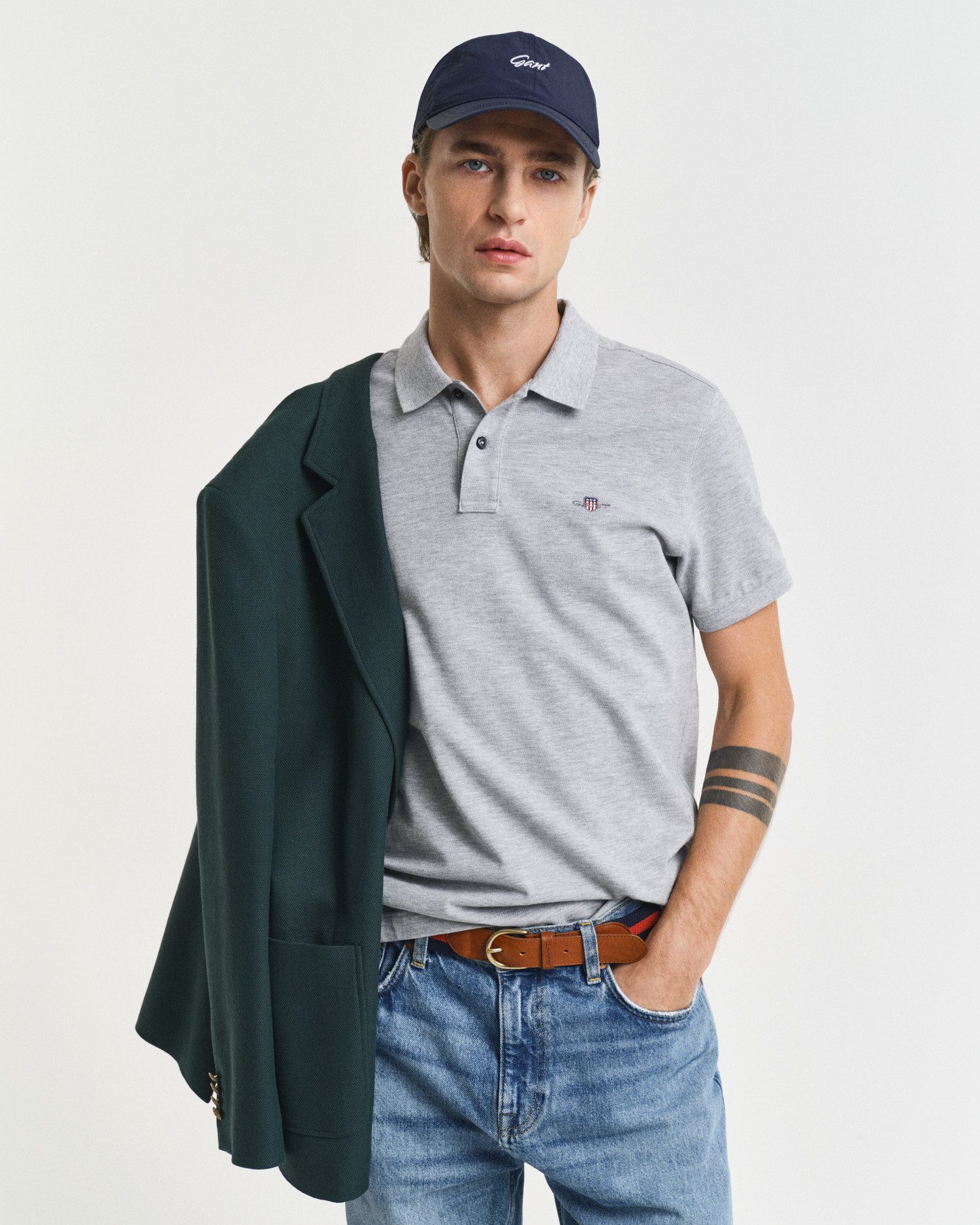 Gant Poloshirt SLIM SHIELD SS PIQUE günstig online kaufen