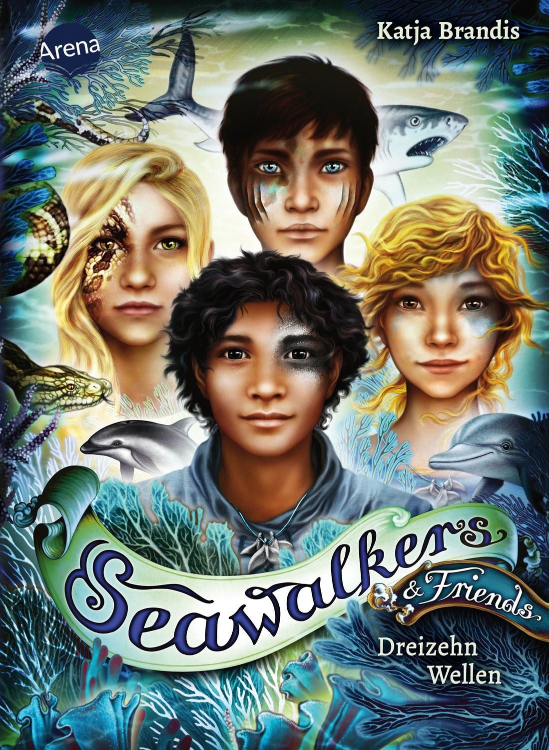 Seawalkers & Friends. Dreizehn Wellen / Katja Brandis, Das Kurzgeschichten-Special zur Tierfantasy-Erfolgsreihe ""Seawalkers"" von Woodwalkers-Autorin Katja Brandis