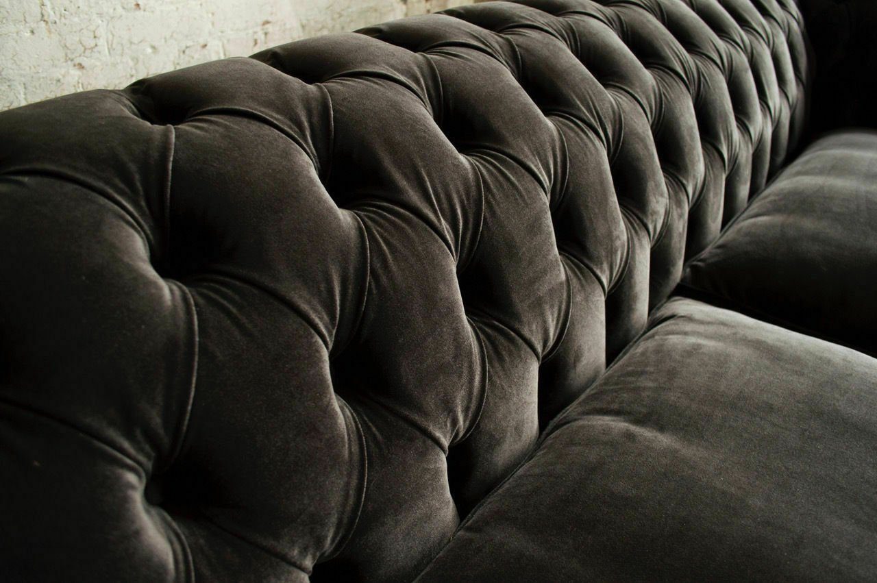 Sofas Sitz #202, Design Garnitur Europe Polster Made in 3-Sitzer Chesterfield JVmoebel Luxus Couch Sofa