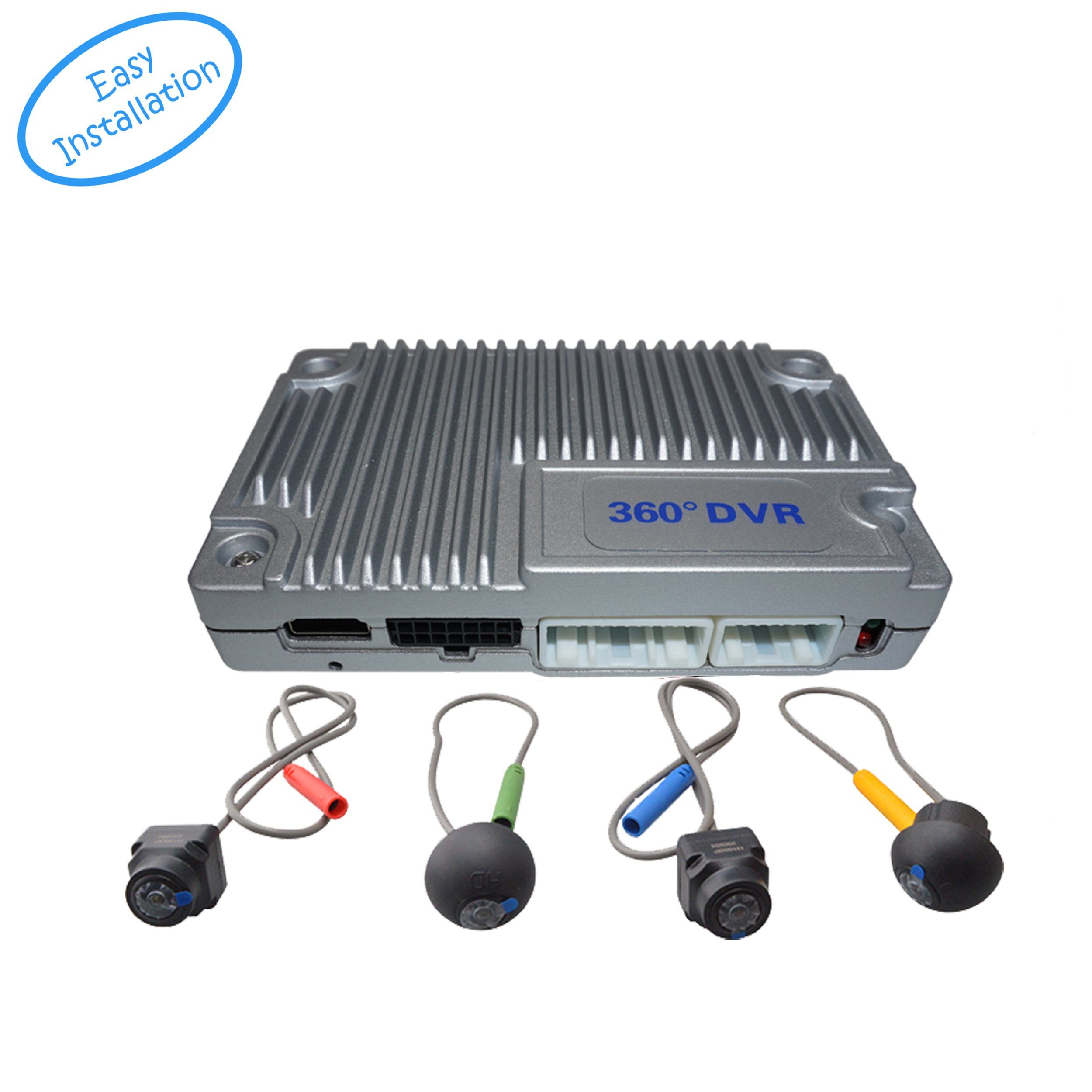 TAFFIO 360° Grad Panorama Kamera - System Vogelperspektive Einparkhilfe Rückfahrkamera