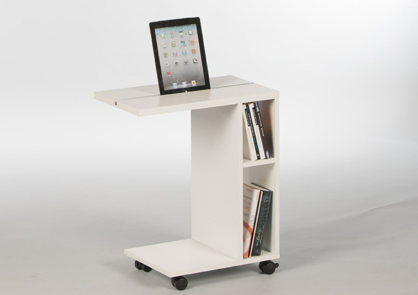 Stolkom Sp.z.o.o. Beistelltisch aus Dekor in weiß. Abmessungen (BxHxT) 50x60x30 cm