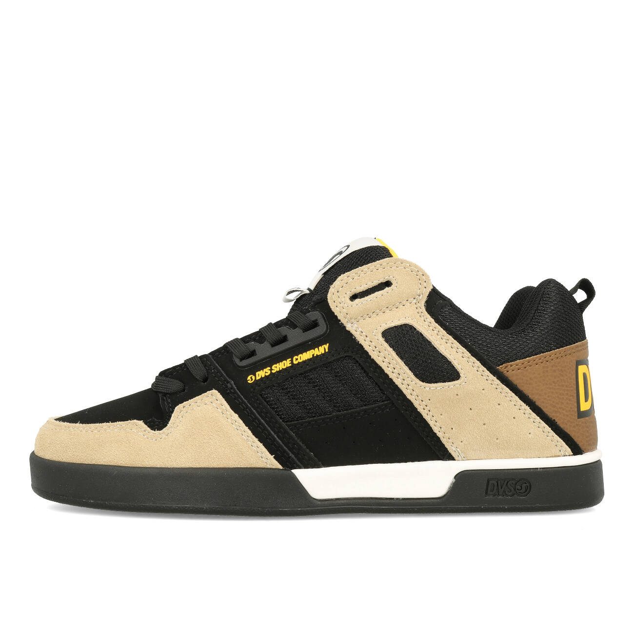 DVS DVS Comanche 2.0+ Herren Black Tan Yellow Suede Sneaker