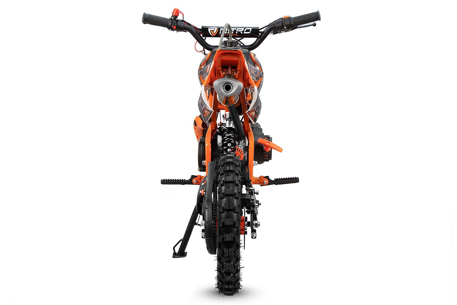 Pullstart Orange Apollo 49cc 10 Dirt-Bike Nitro Dirtbike Crossbike Zoll Motors Smarty