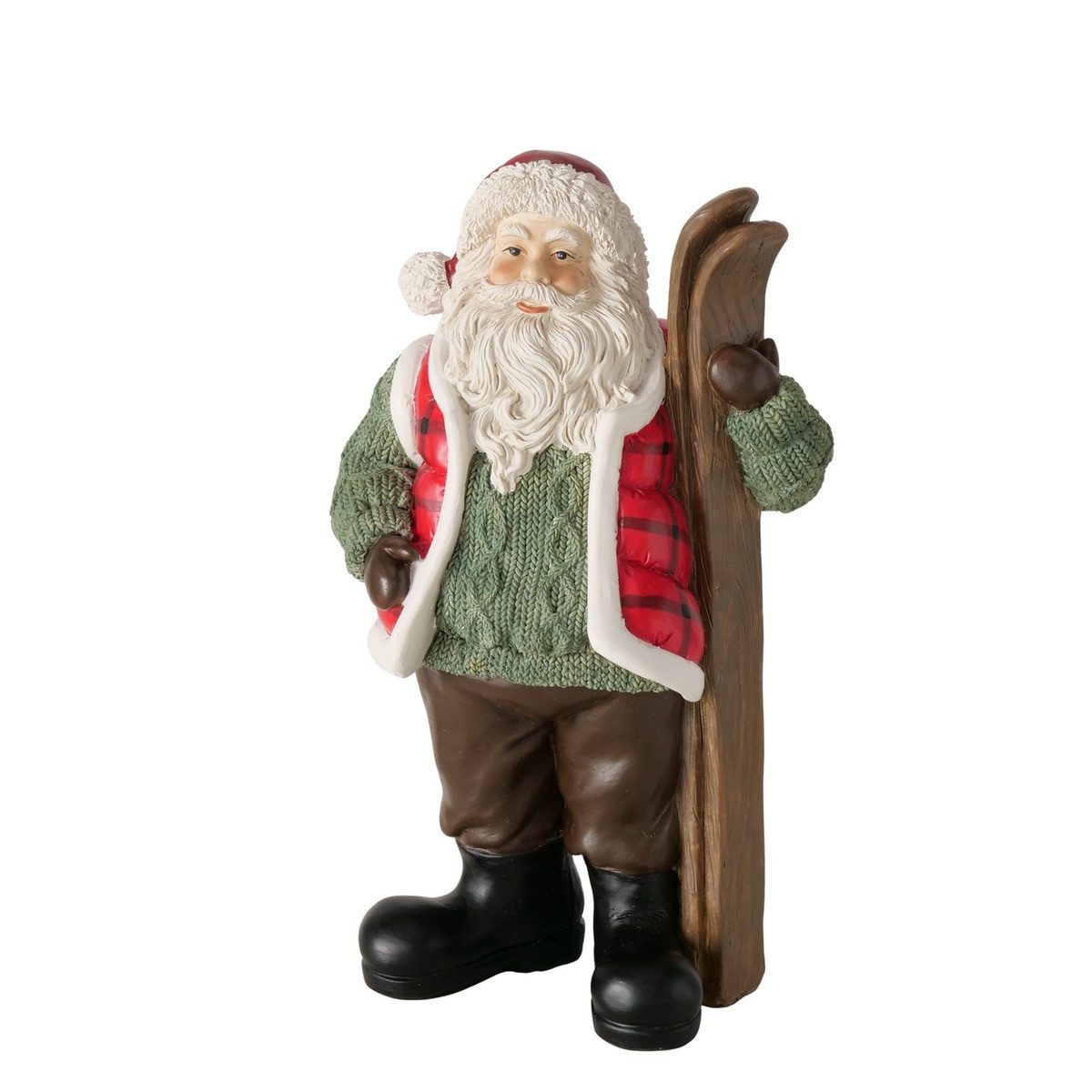 BOLTZE Dekofigur BOLTZE Deko-Figur Marino Weihnachtsmann 25cm
