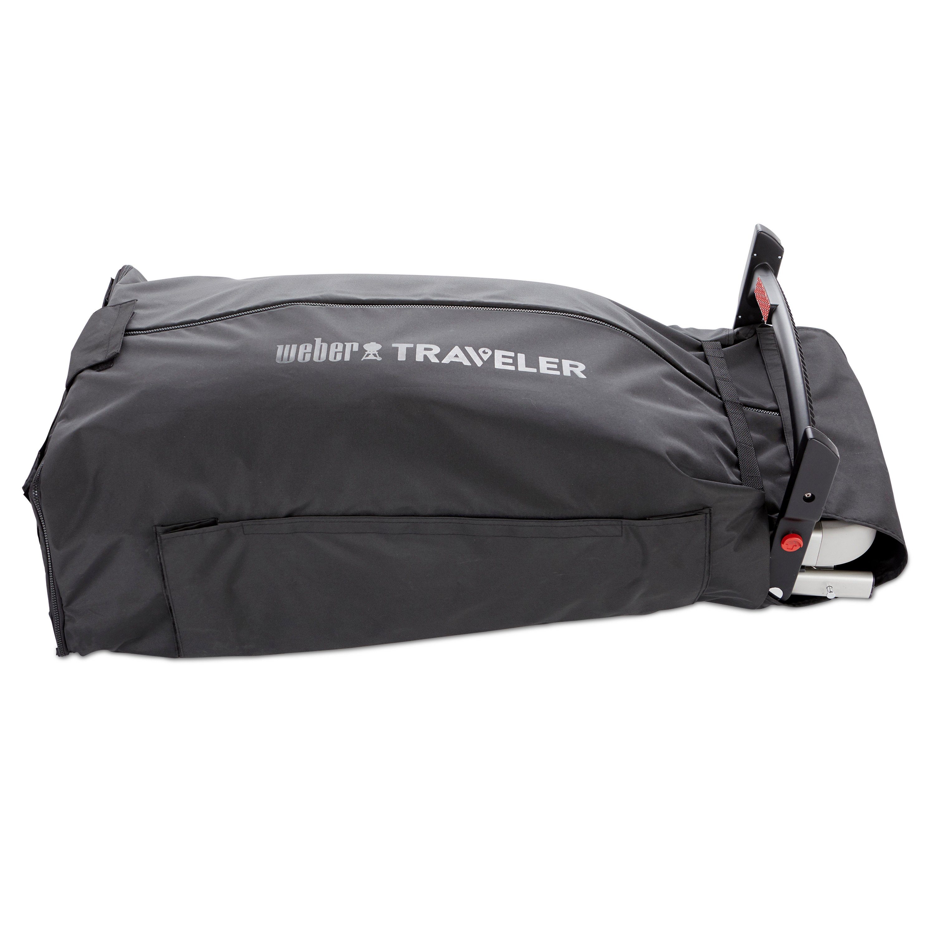 Weber Grill-Schutzhülle 7030, passend für Weber Traveler, Campinggrill Transportschutz