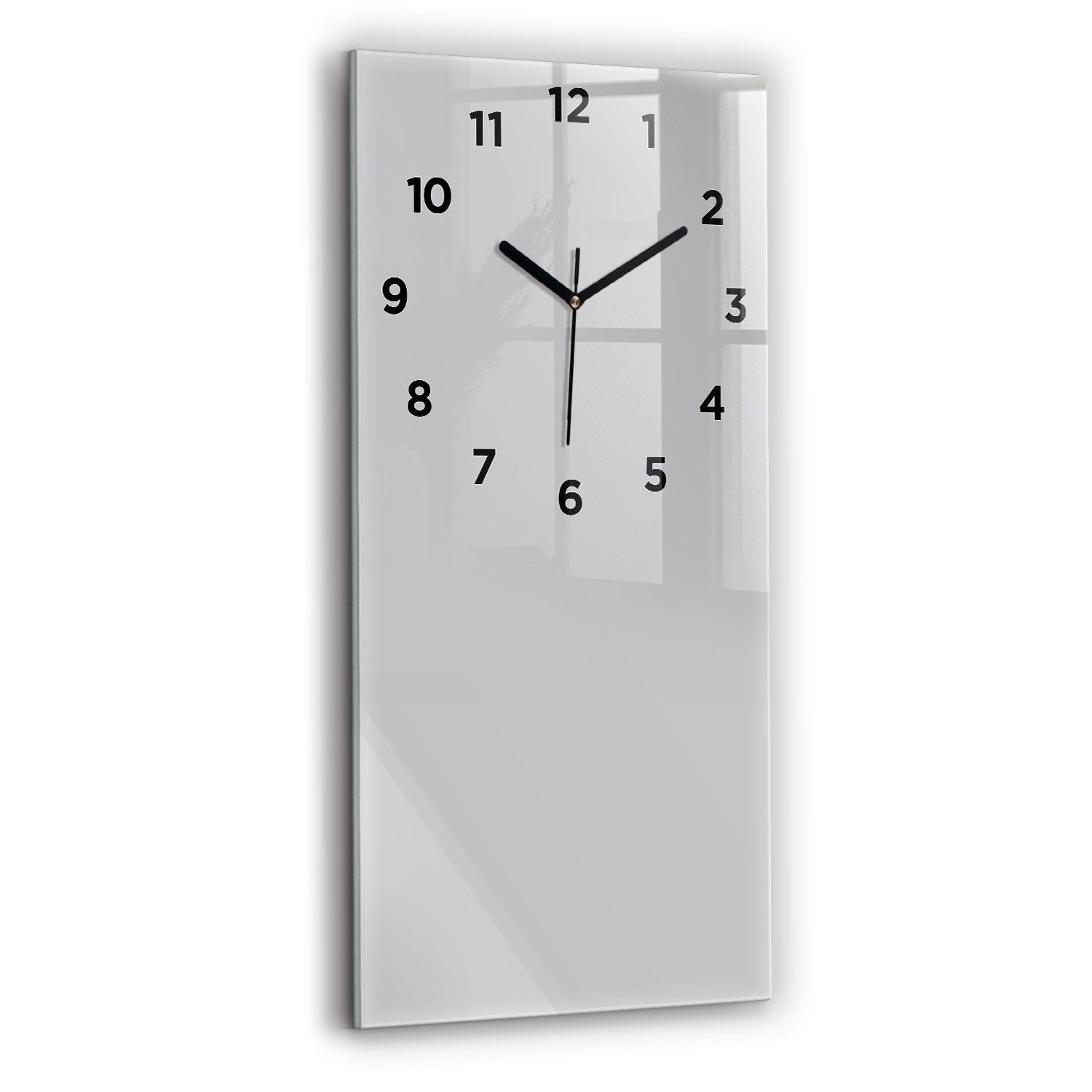 Tulup Wanduhr Wanduhr Glasuhr Rechteckige Wanduhr günstig online kaufen