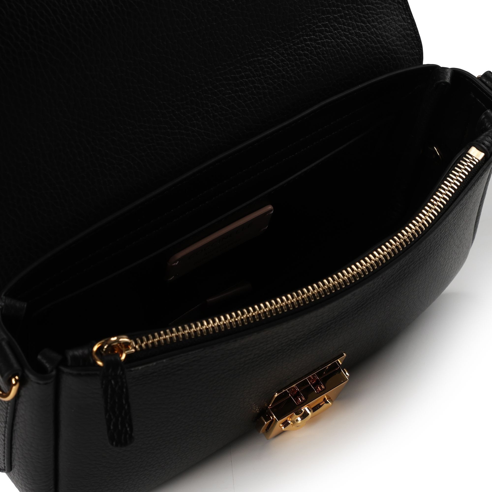 COCCINELLE Schultertasche C-Me Lock, Leder