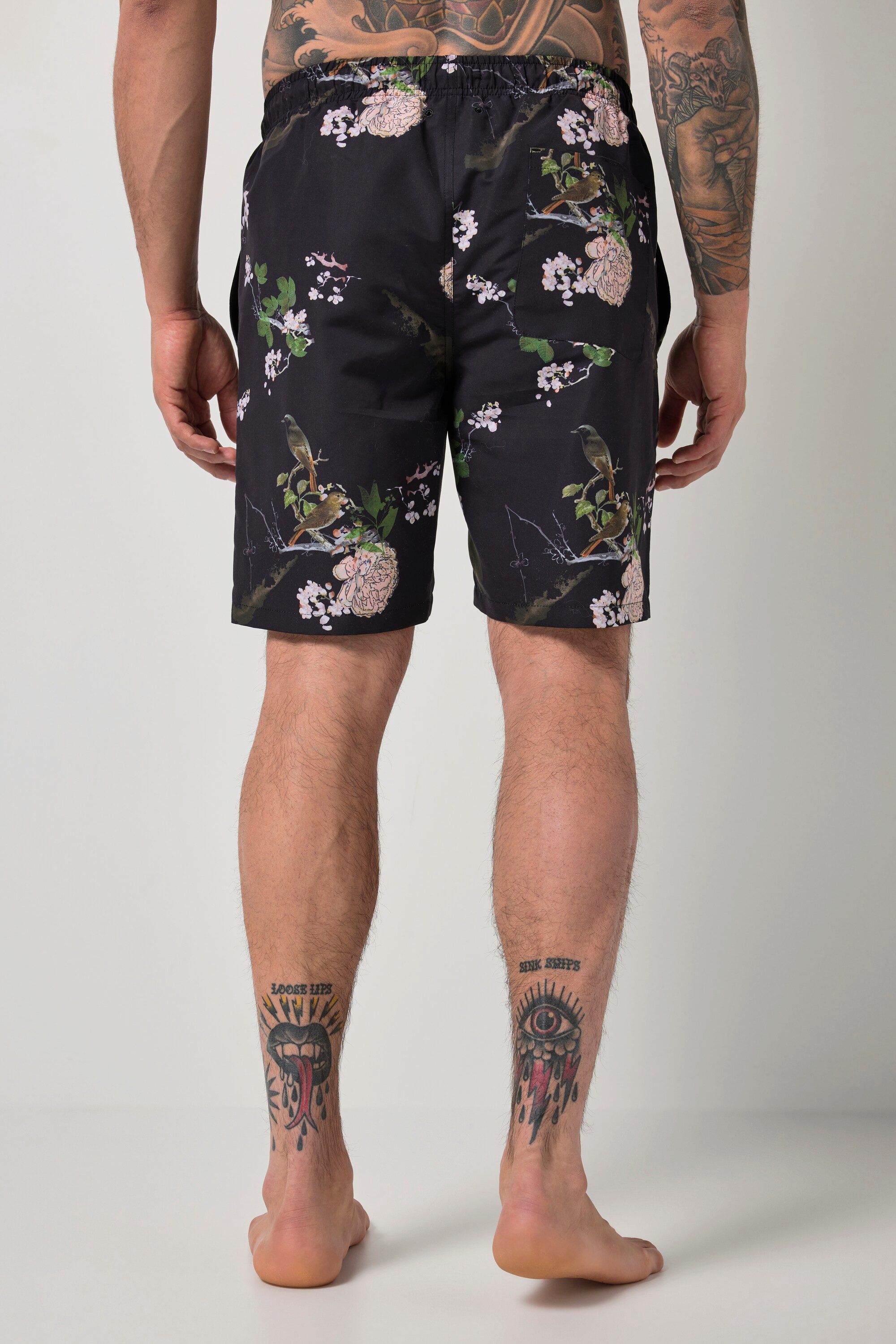 JP1880 Badehose Badehose Beachwear Alloverprint bis 8 XL